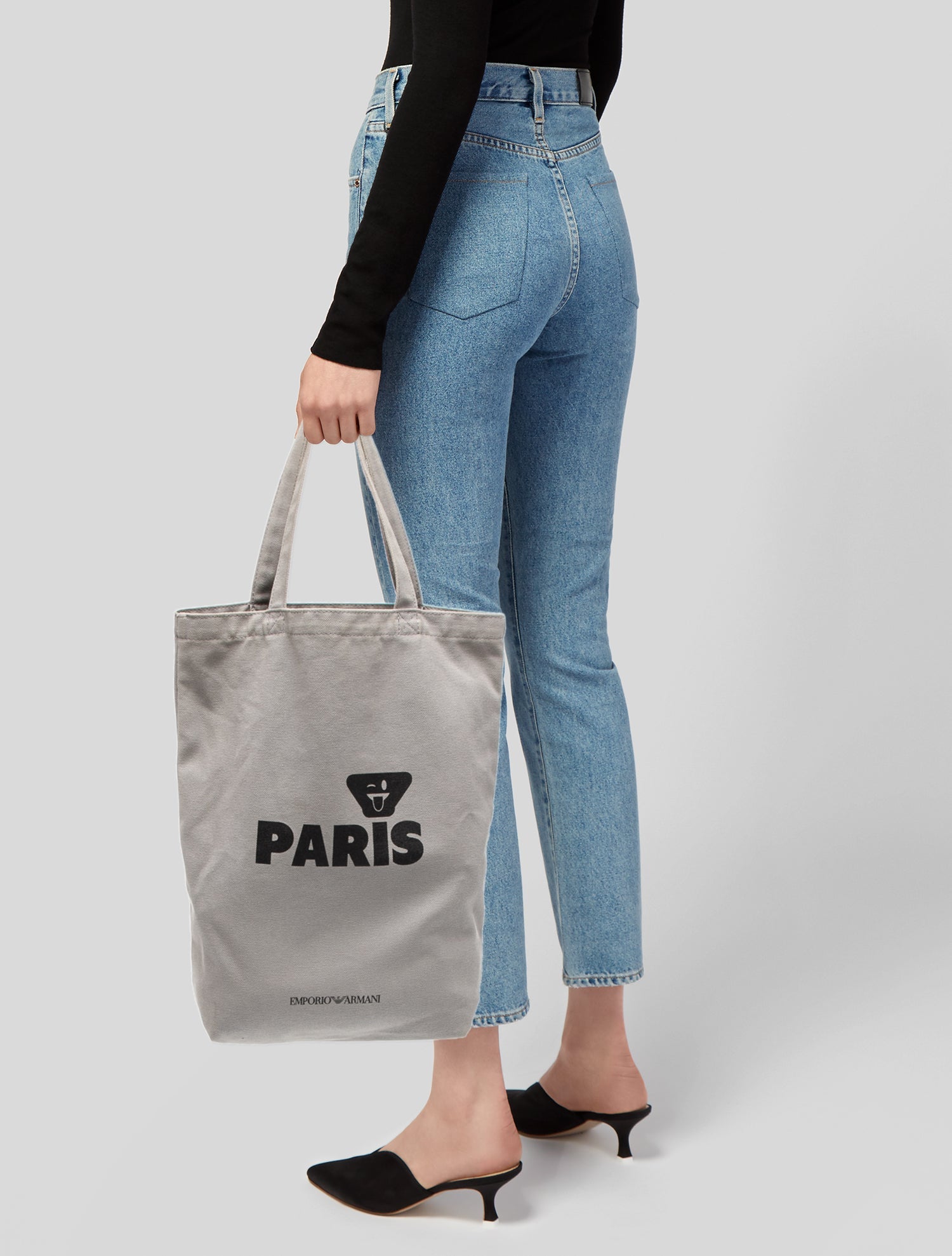 Emporio Armani Canvas Tote