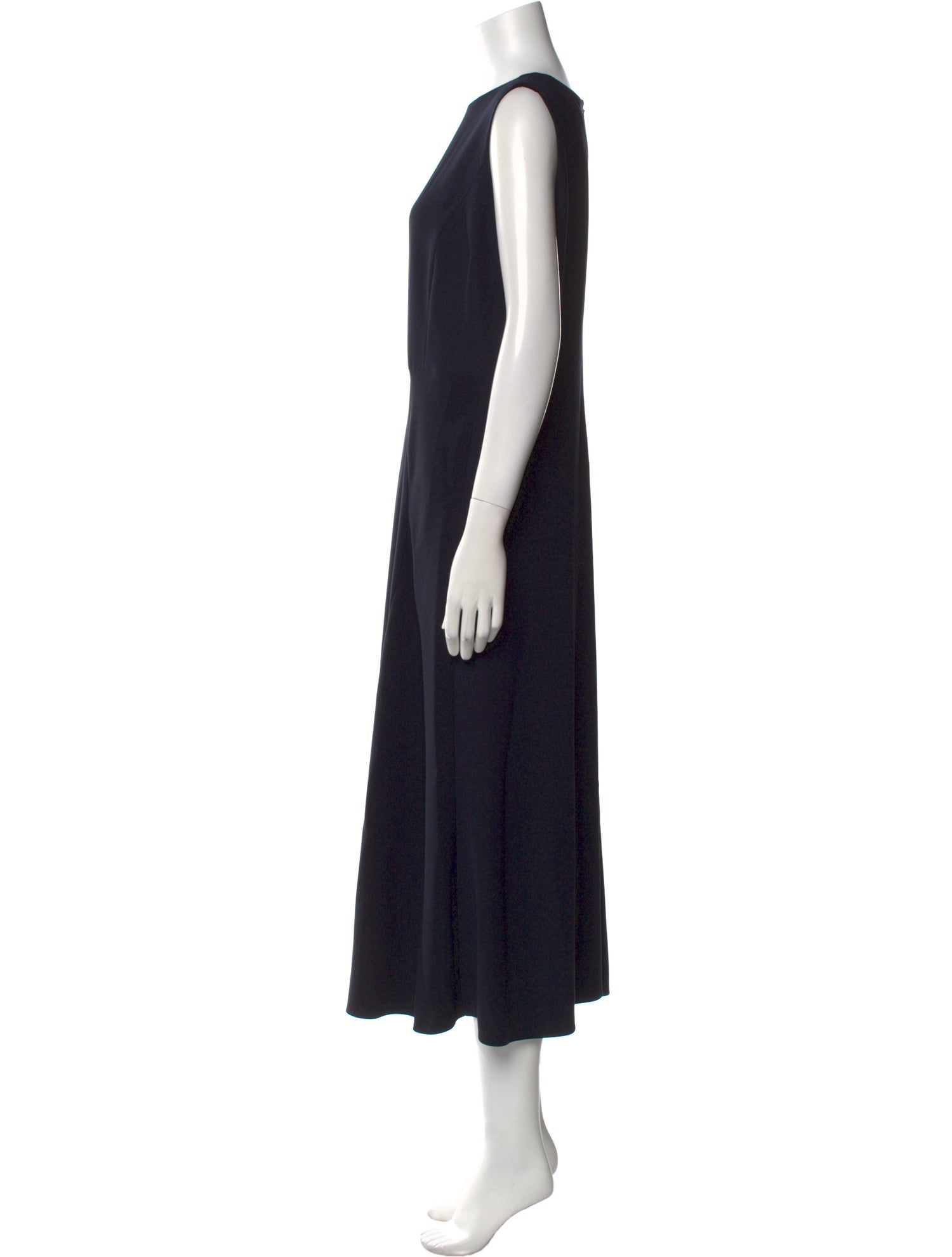 Emporio Armani Crew Neck Long Dress