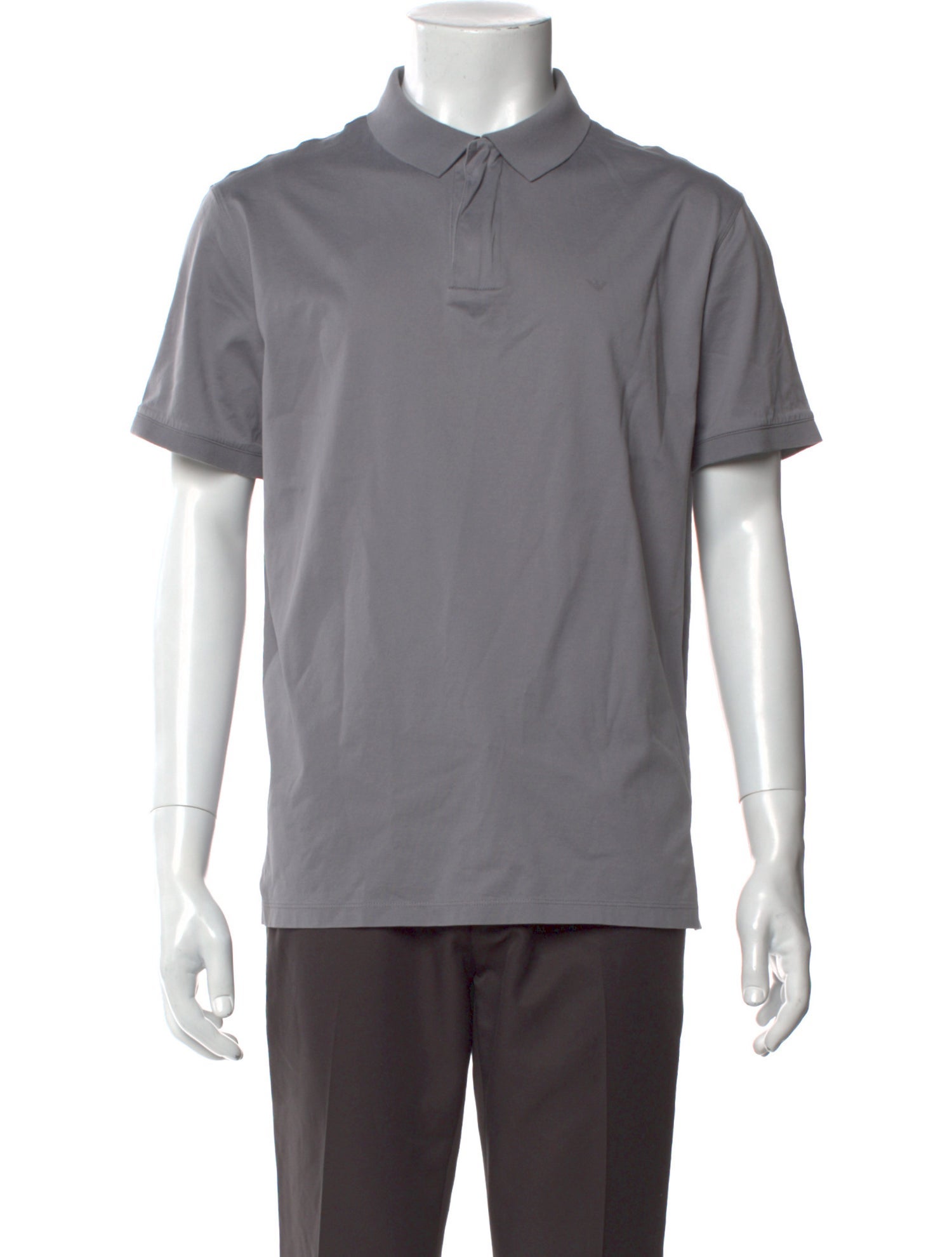 Emporio Armani Collar Short Sleeve Polo Shirt