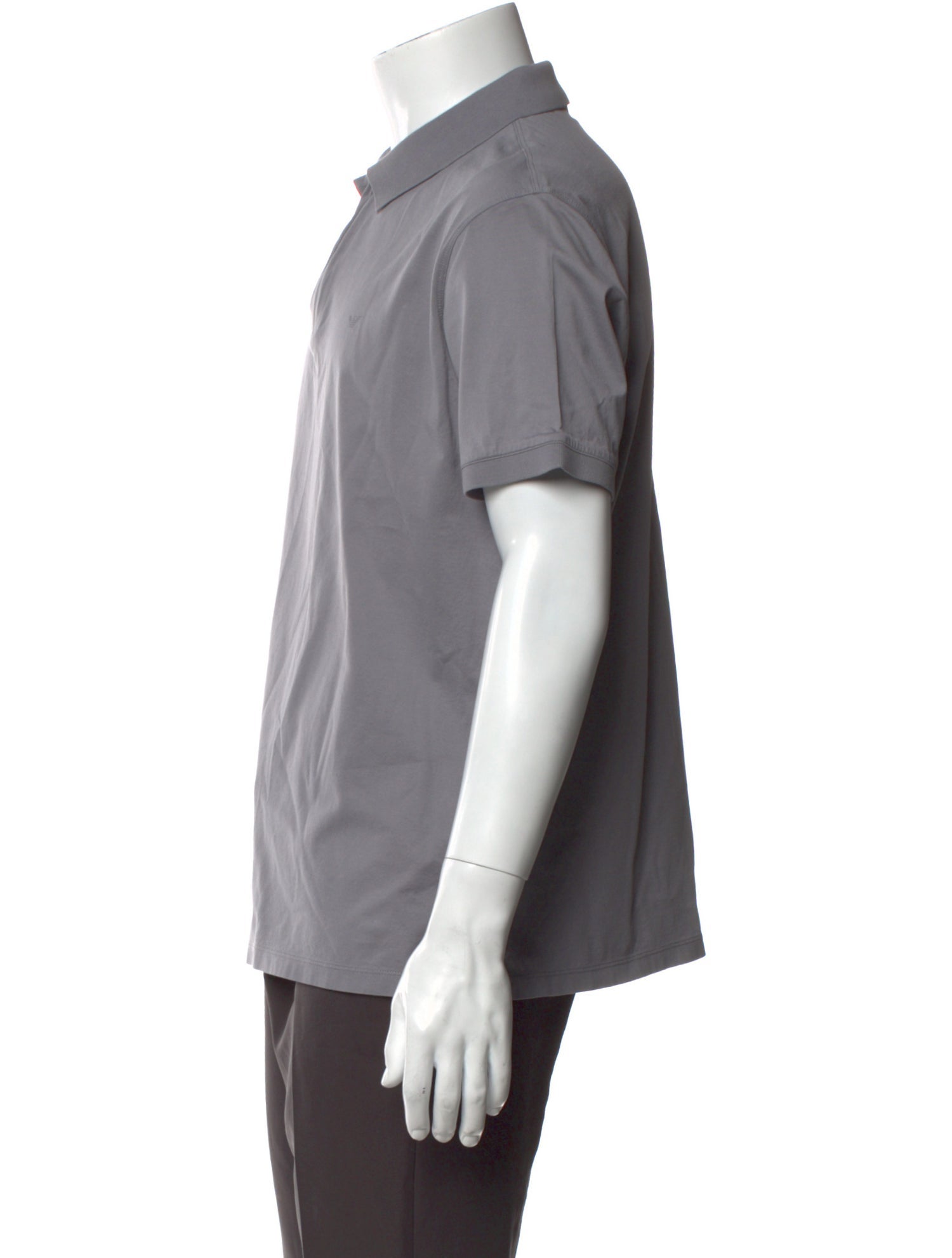 Emporio Armani Collar Short Sleeve Polo Shirt