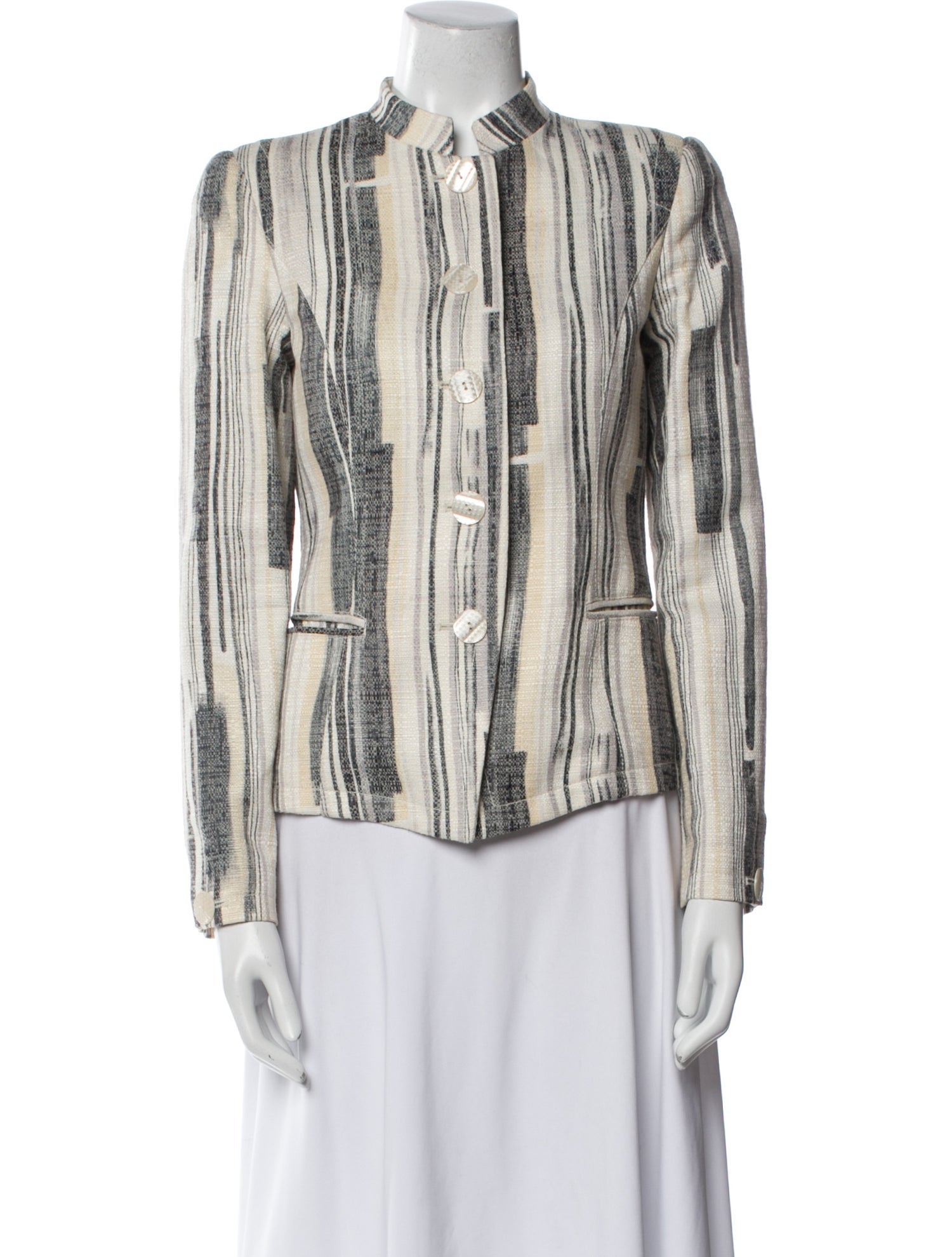Emporio Armani Striped Evening Jacket