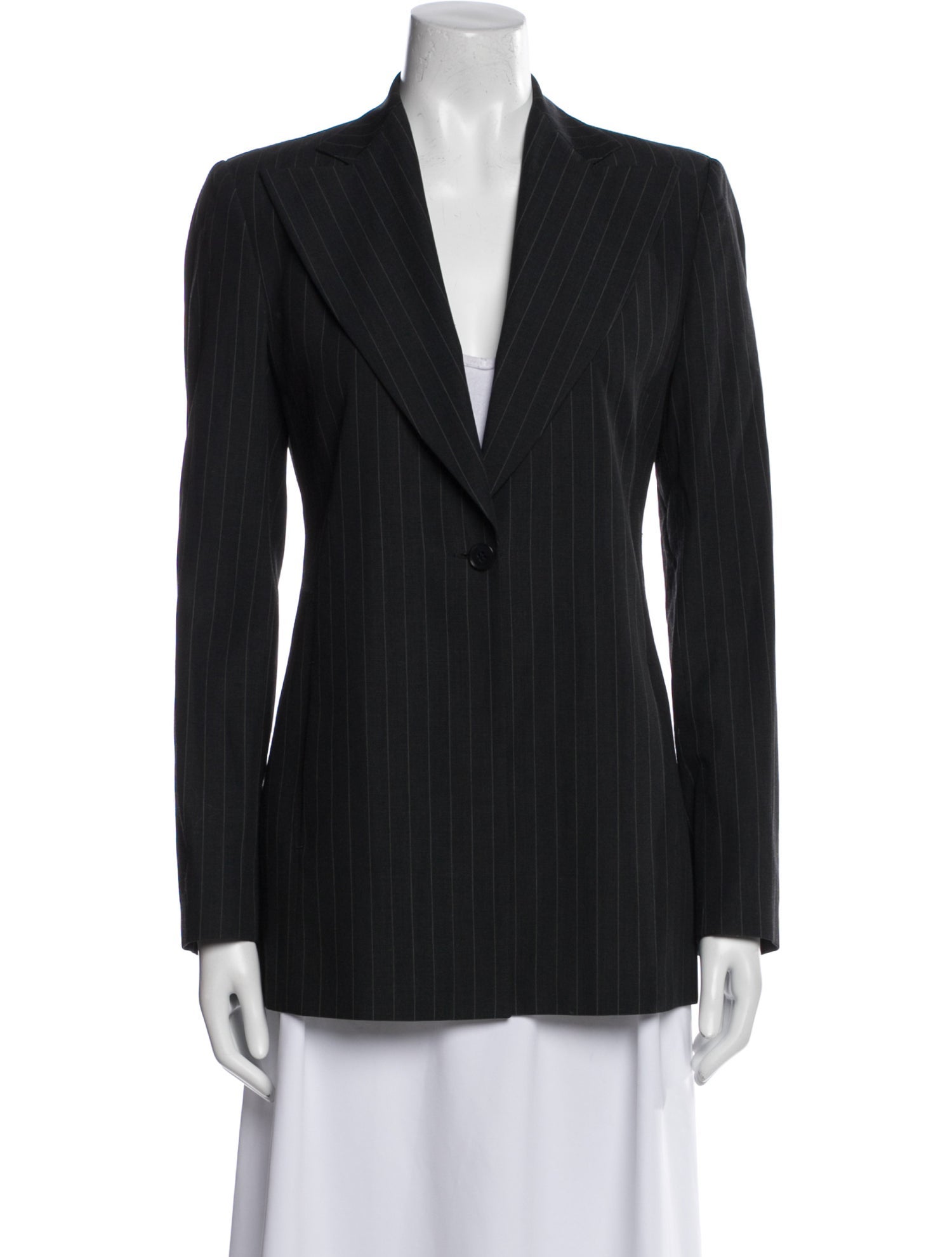 Emporio Armani Wool Striped Blazer