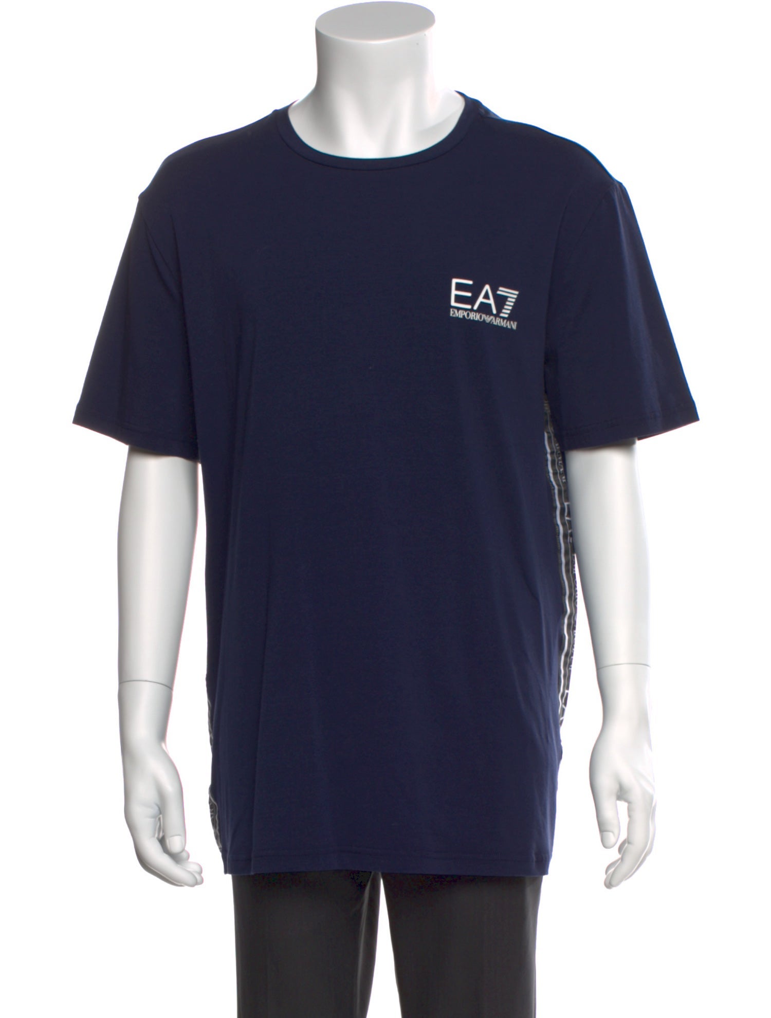 Emporio Armani Graphic Print Crew Neck T-Shirt w/ Tags