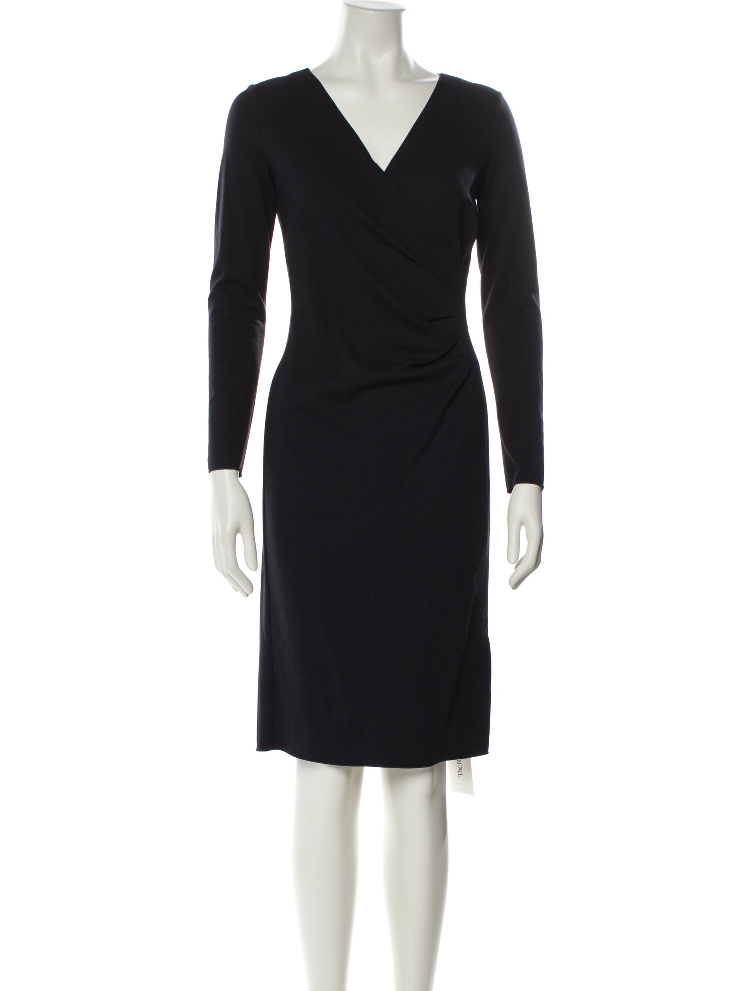 Emporio Armani V-Neck Knee-Length Dress