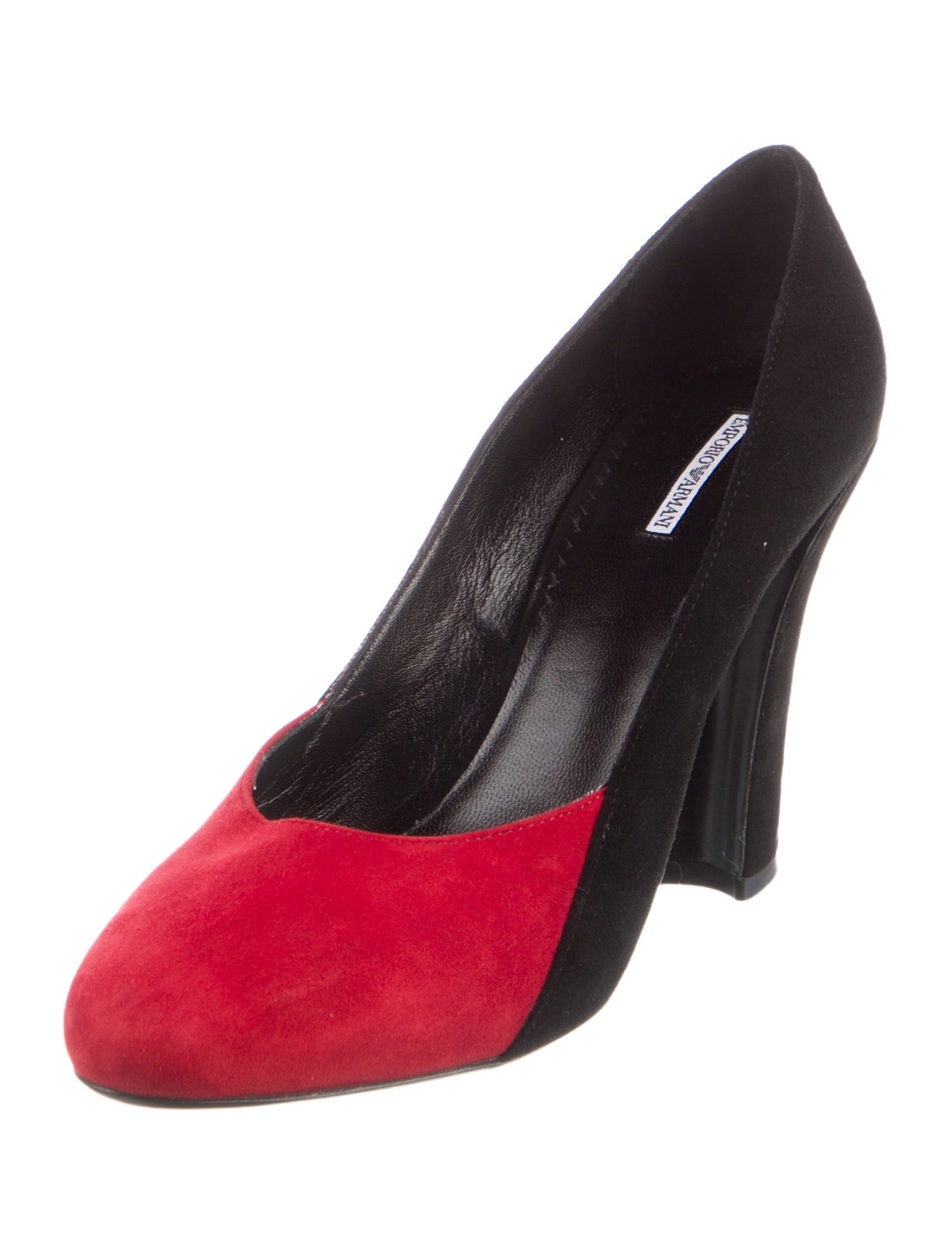 Emporio Armani Suede Pumps