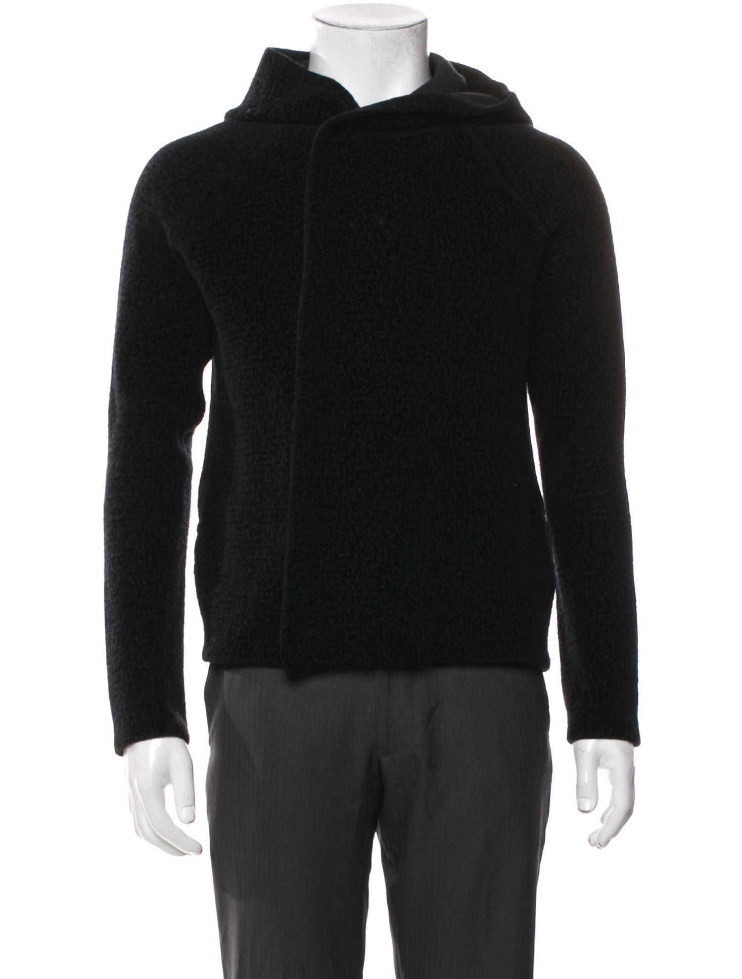 Emporio Armani Mock Neck Long Sleeve Hoodie