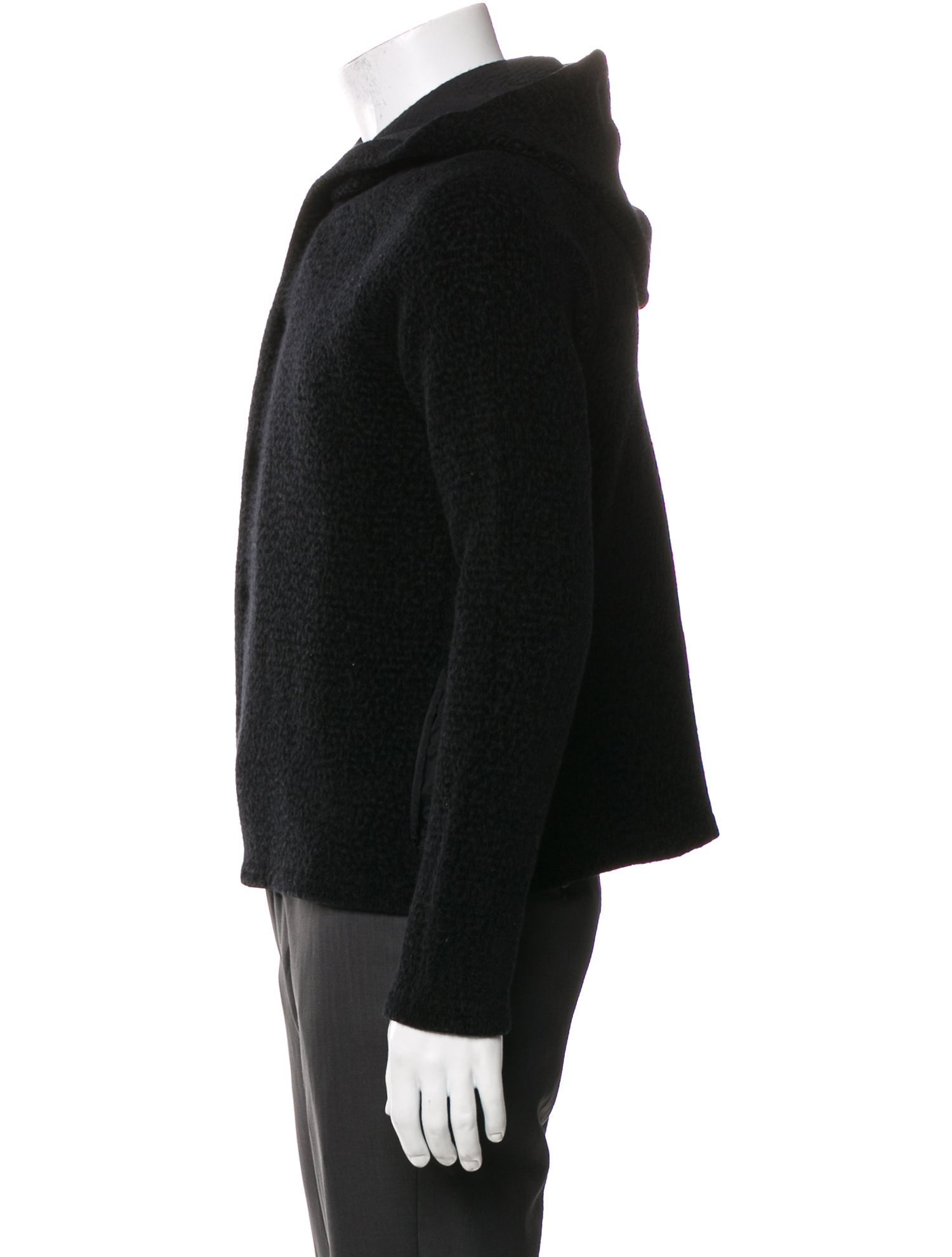 Emporio Armani Mock Neck Long Sleeve Hoodie