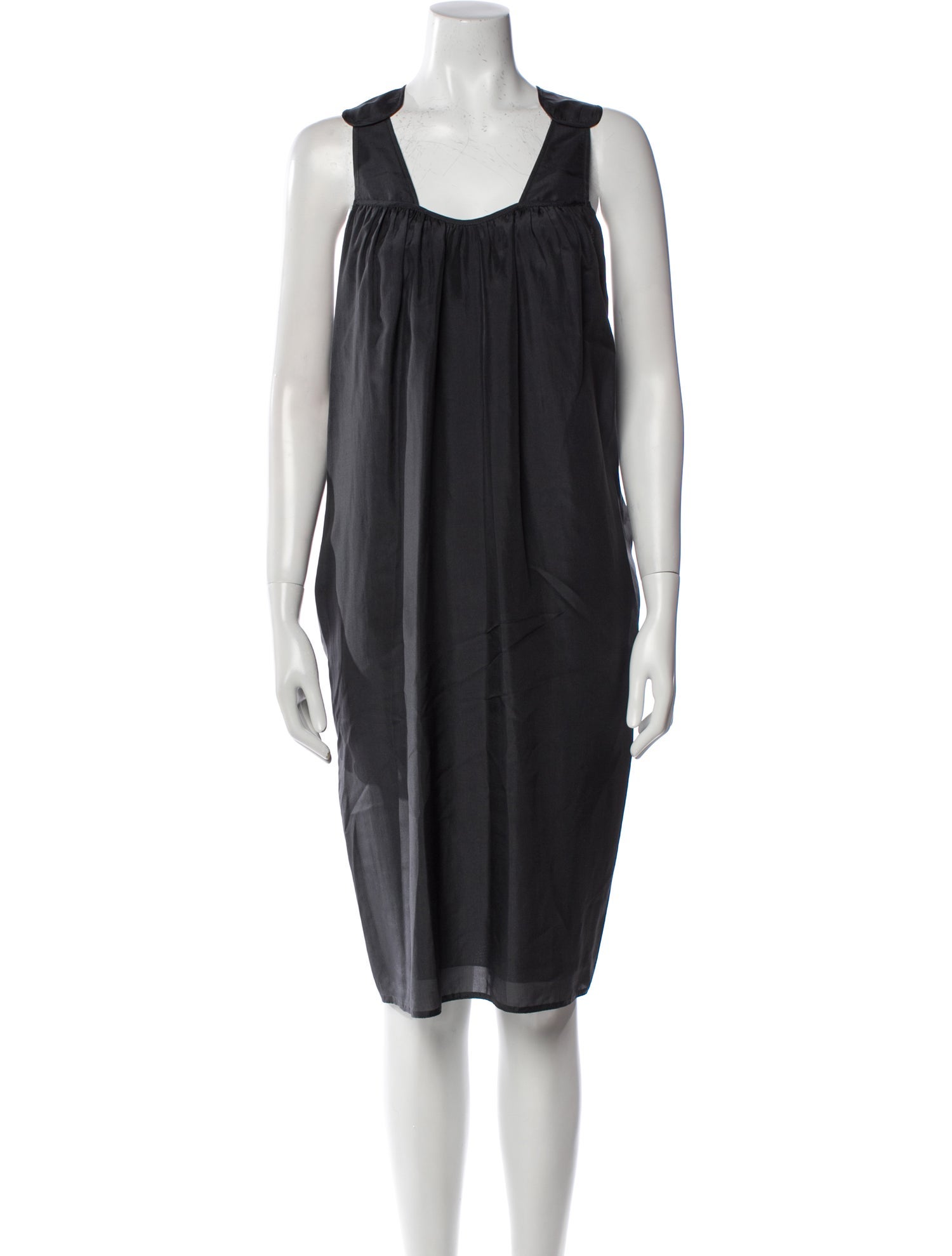 Emporio Armani Silk Knee-Length Dress