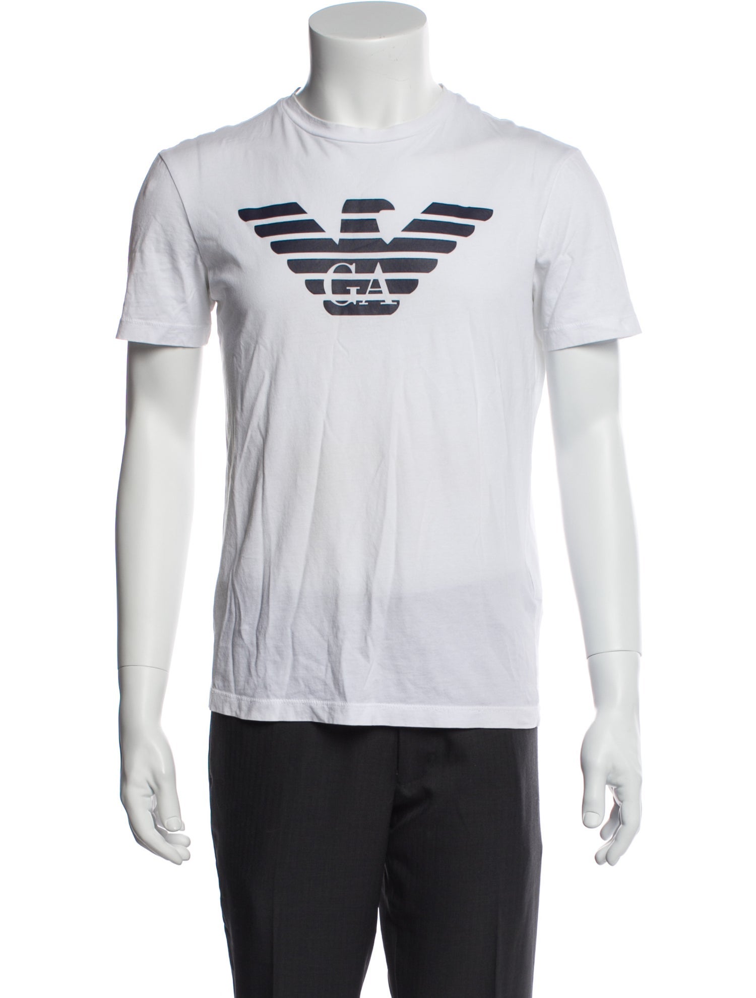 Emporio Armani Graphic Print Crew Neck T-Shirt