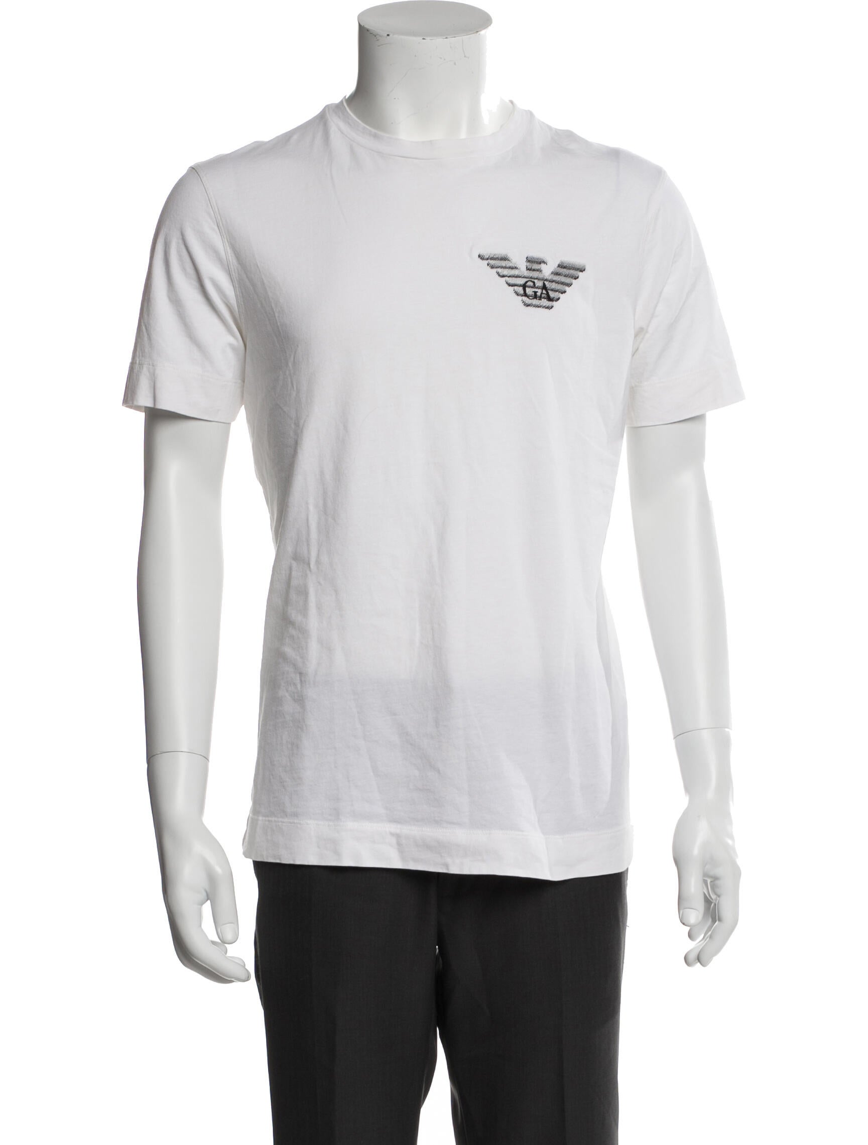 Emporio Armani Graphic Print Crew Neck T-Shirt