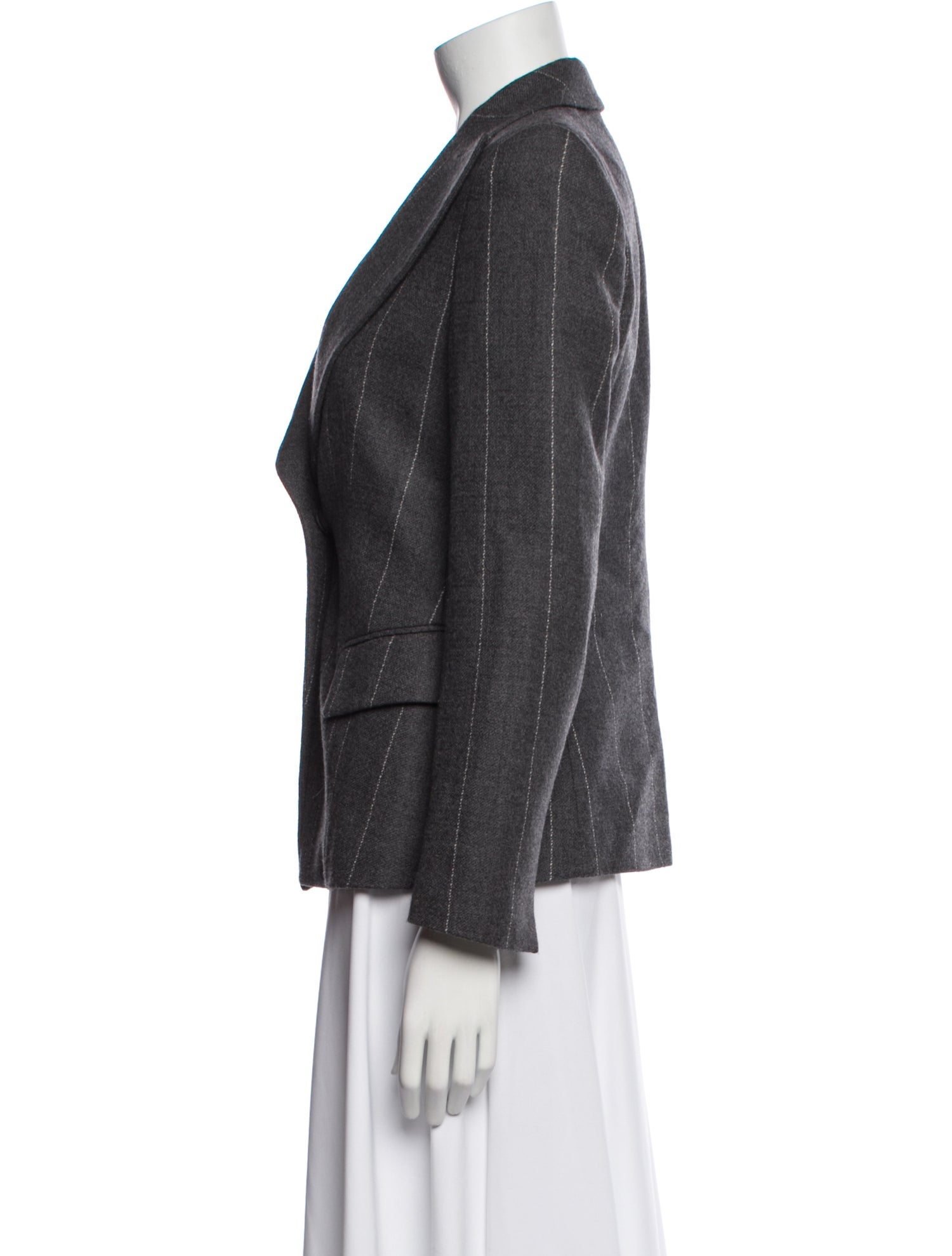 Emporio Armani Wool Striped Blazer