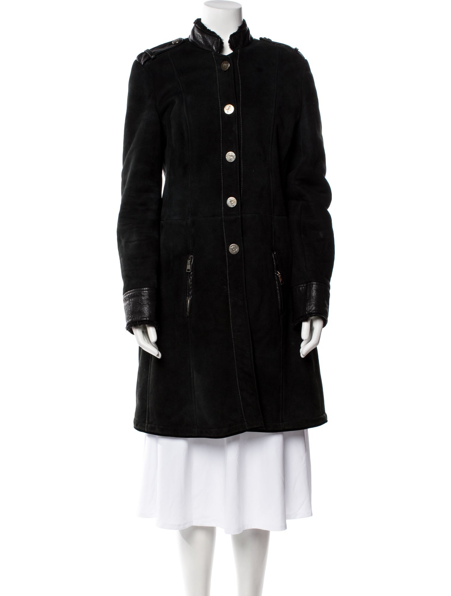 Emporio Armani Lambskin Coat