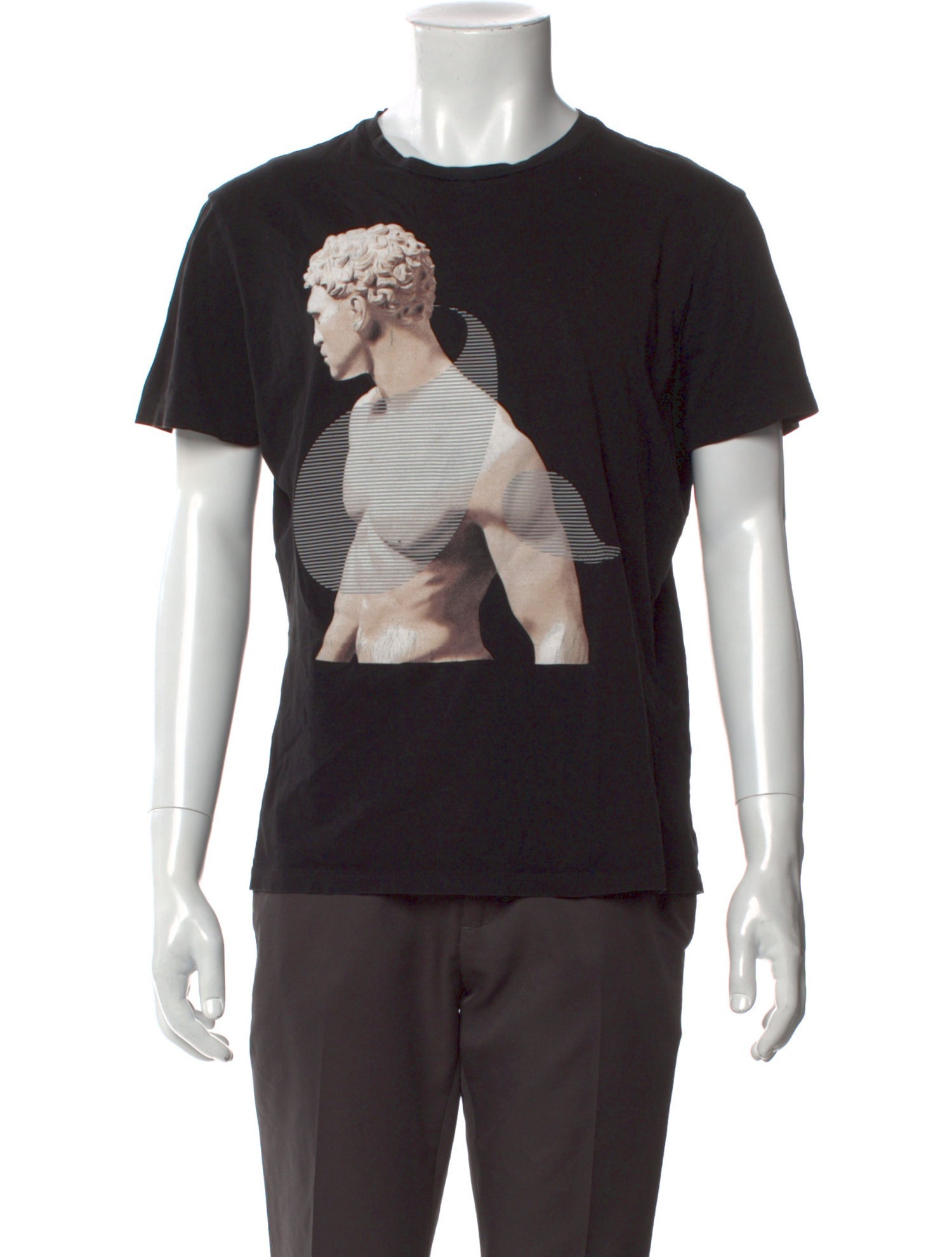 Emporio Armani Graphic Print Crew Neck T-Shirt