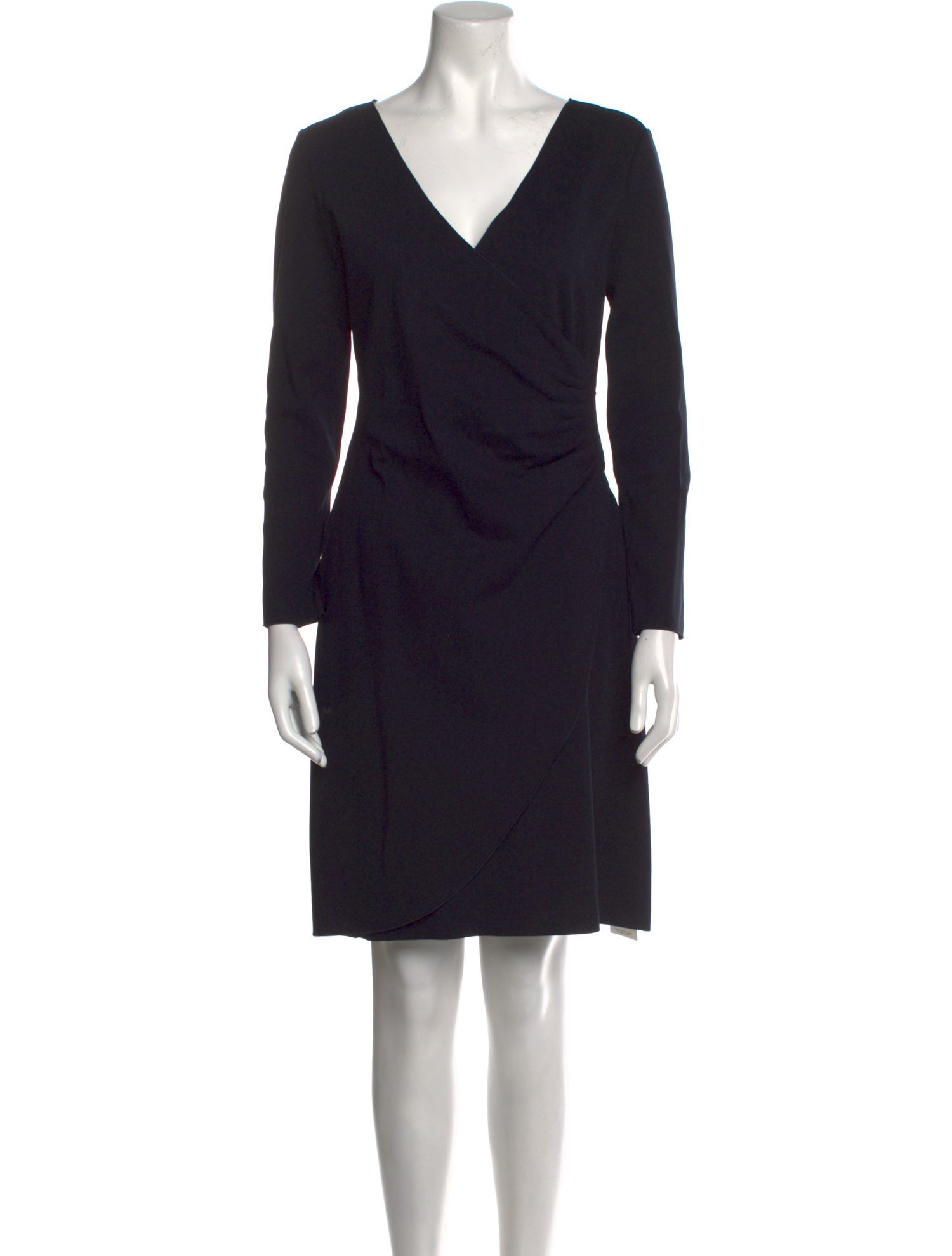 Emporio Armani V-Neck Knee-Length Dress