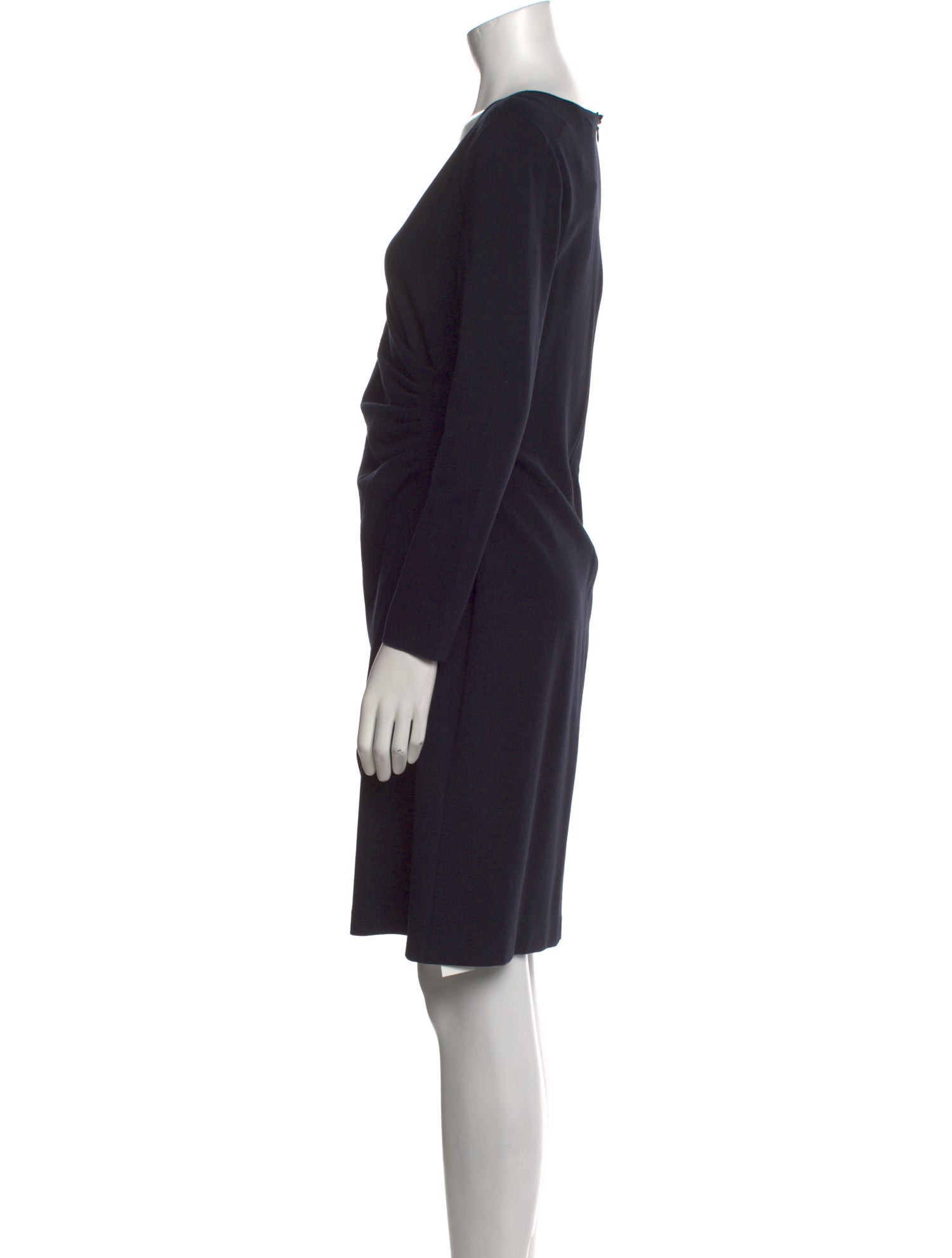 Emporio Armani V-Neck Knee-Length Dress