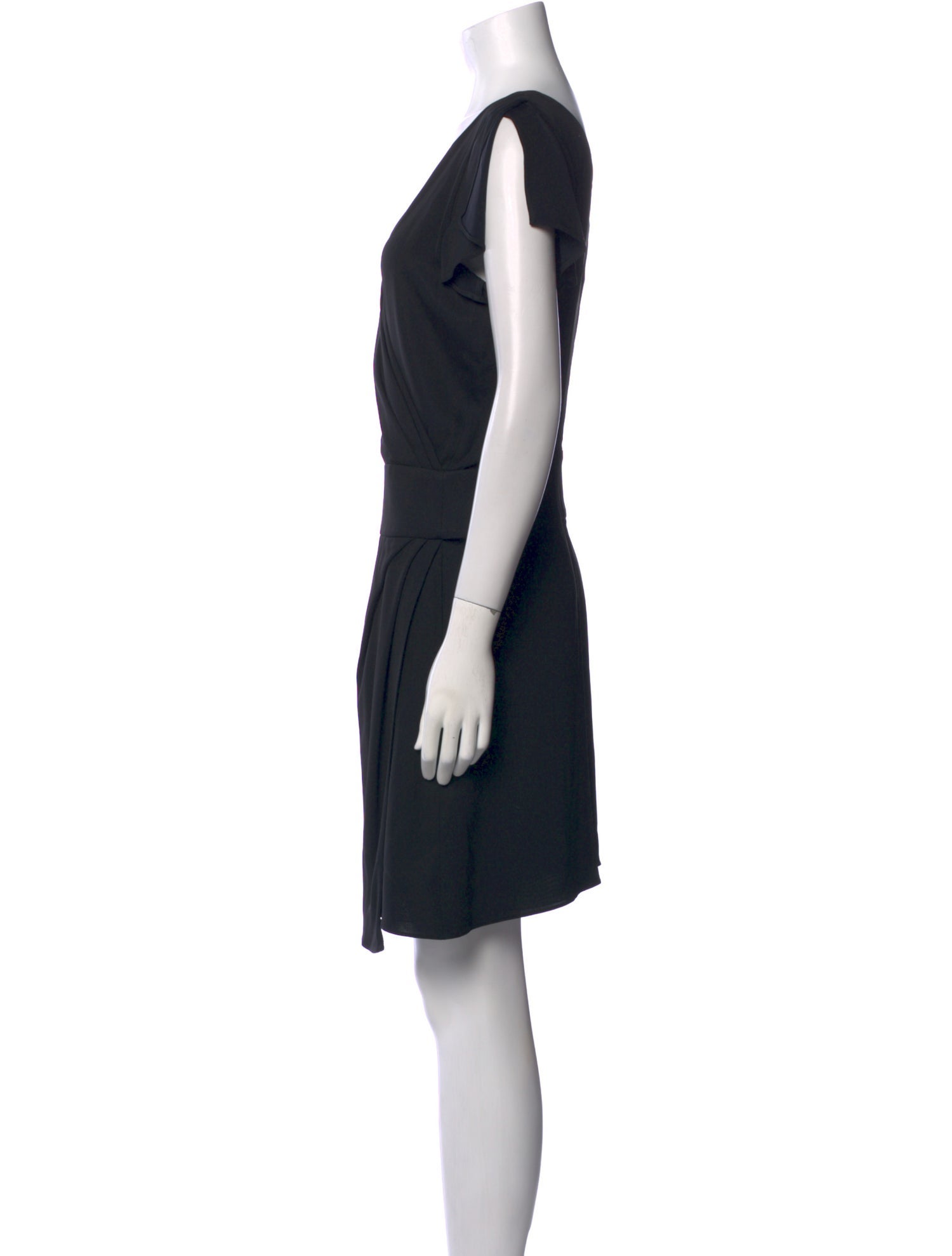 Emporio Armani V-Neck Knee-Length Dress