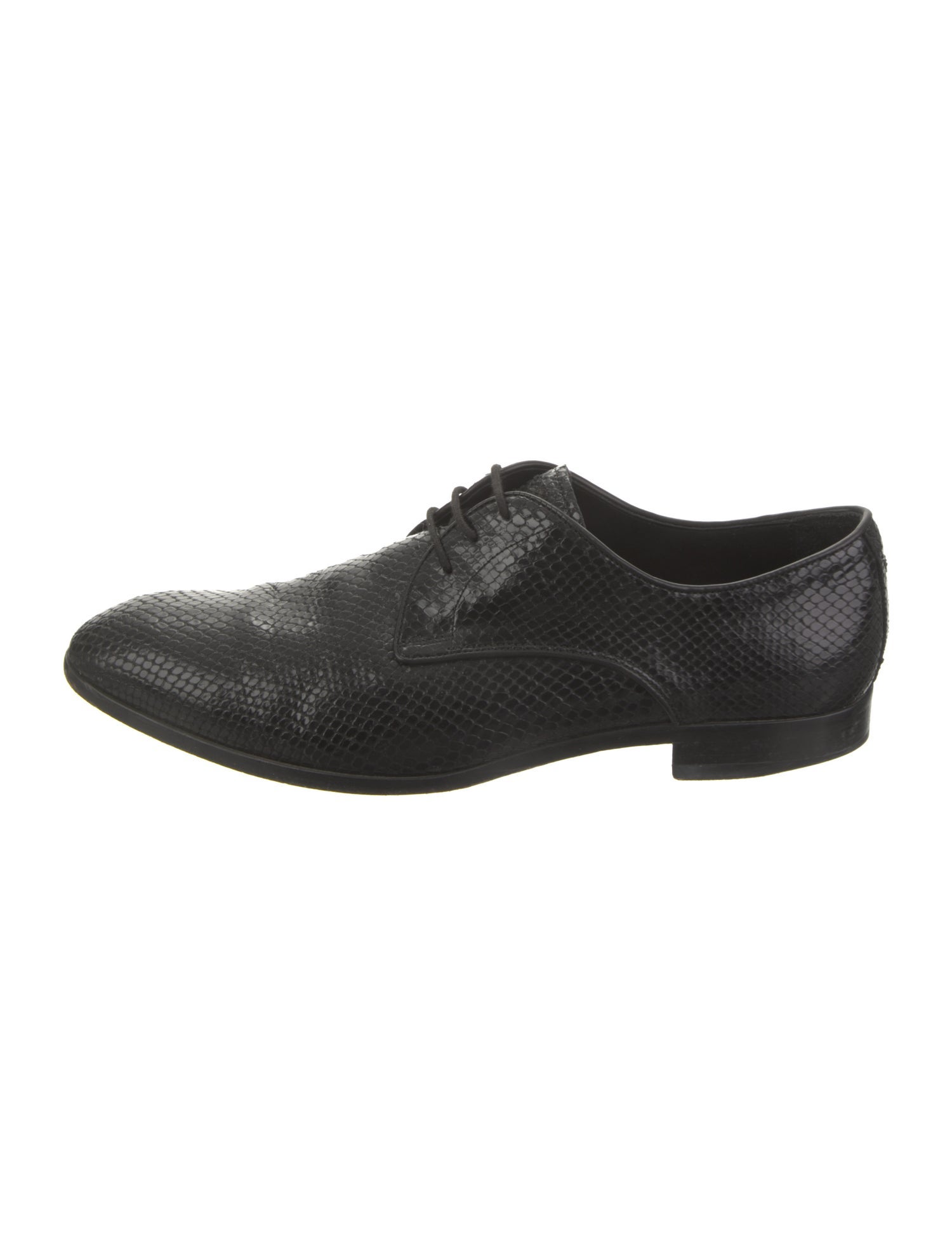 Emporio Armani Leather Derby Shoes