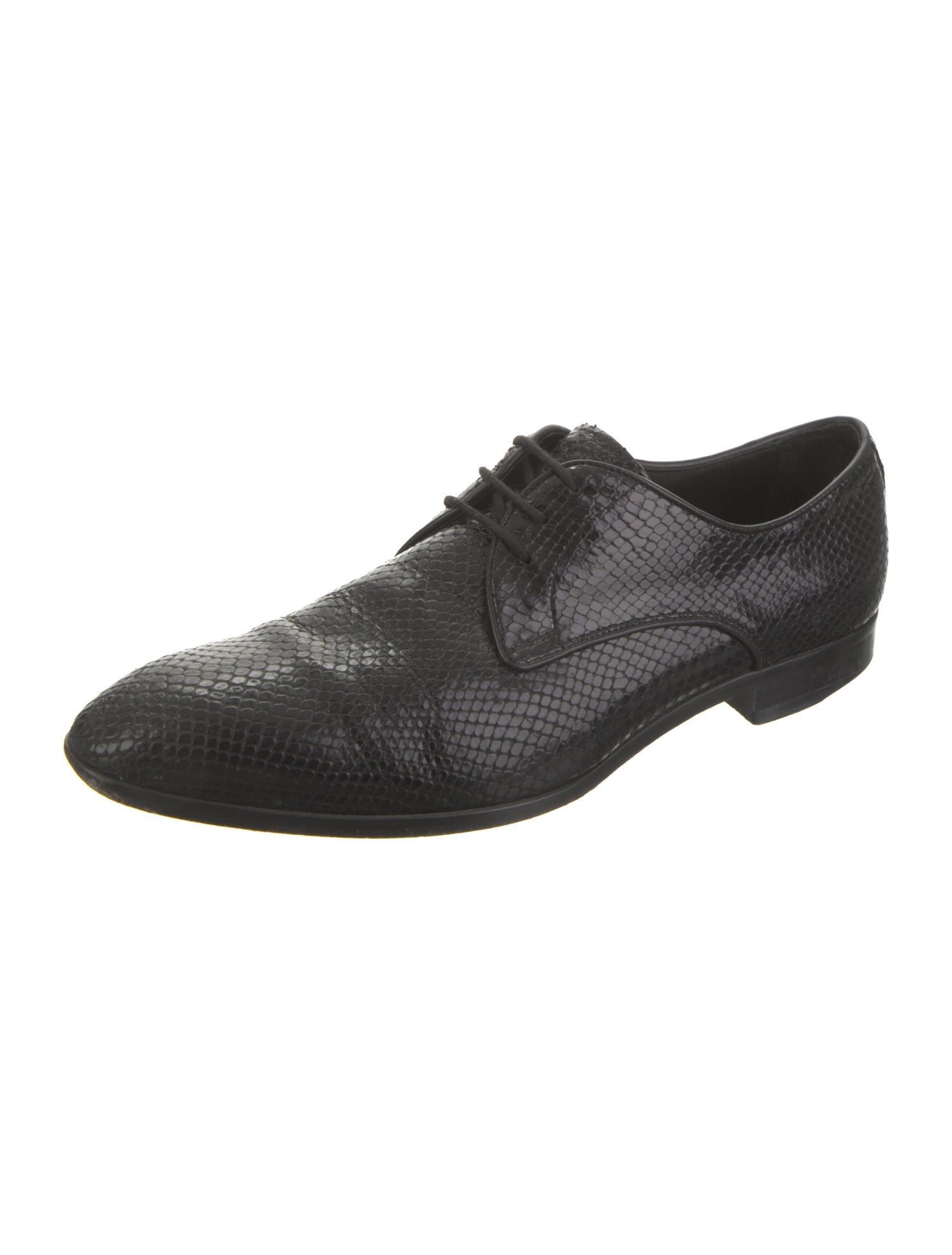 Emporio Armani Leather Derby Shoes