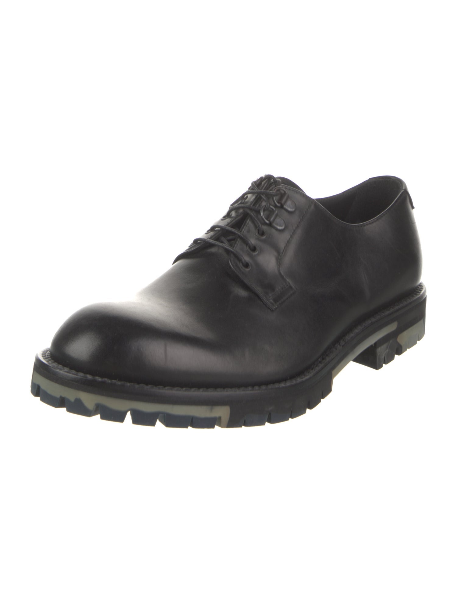 Emporio Armani Leather Derby Shoes