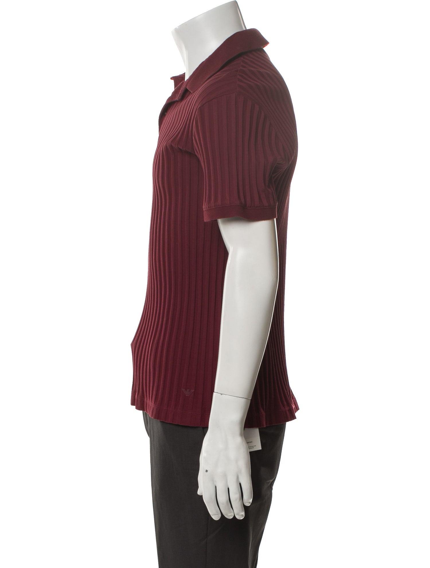 Emporio Armani Collar Short Sleeve Polo Shirt