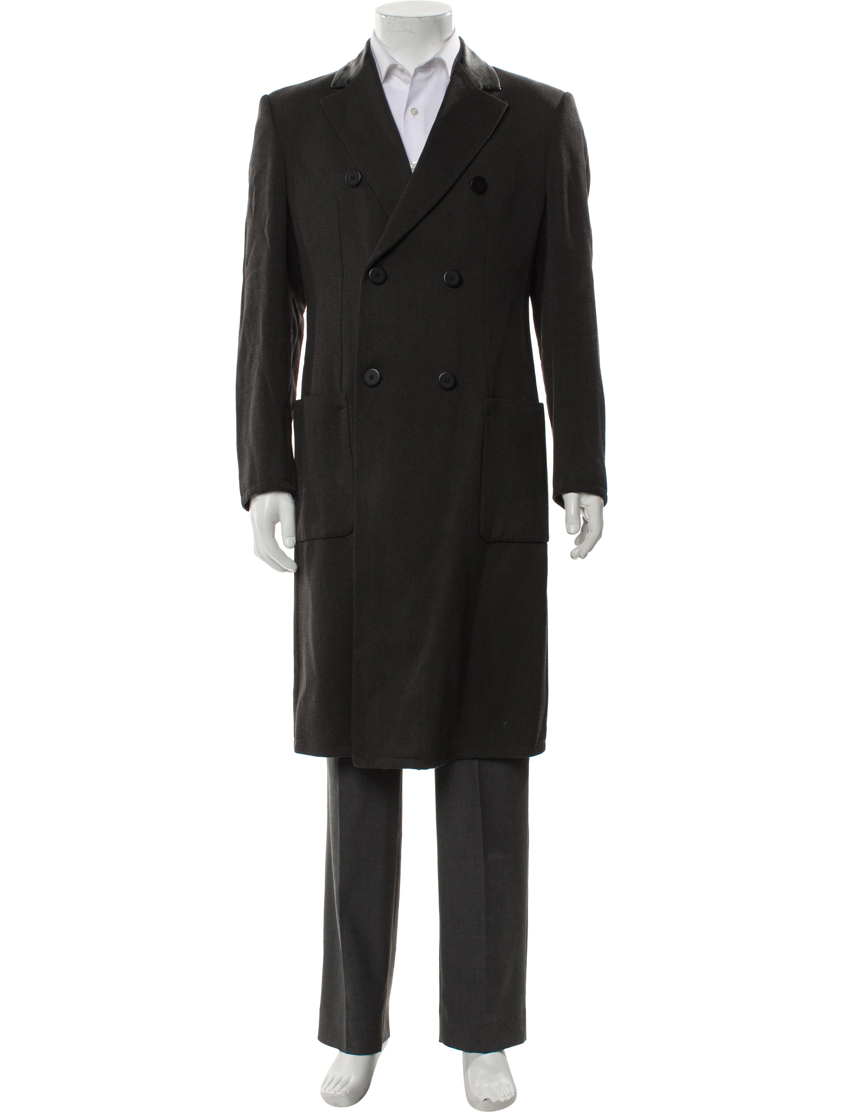 Emporio Armani Wool Overcoat