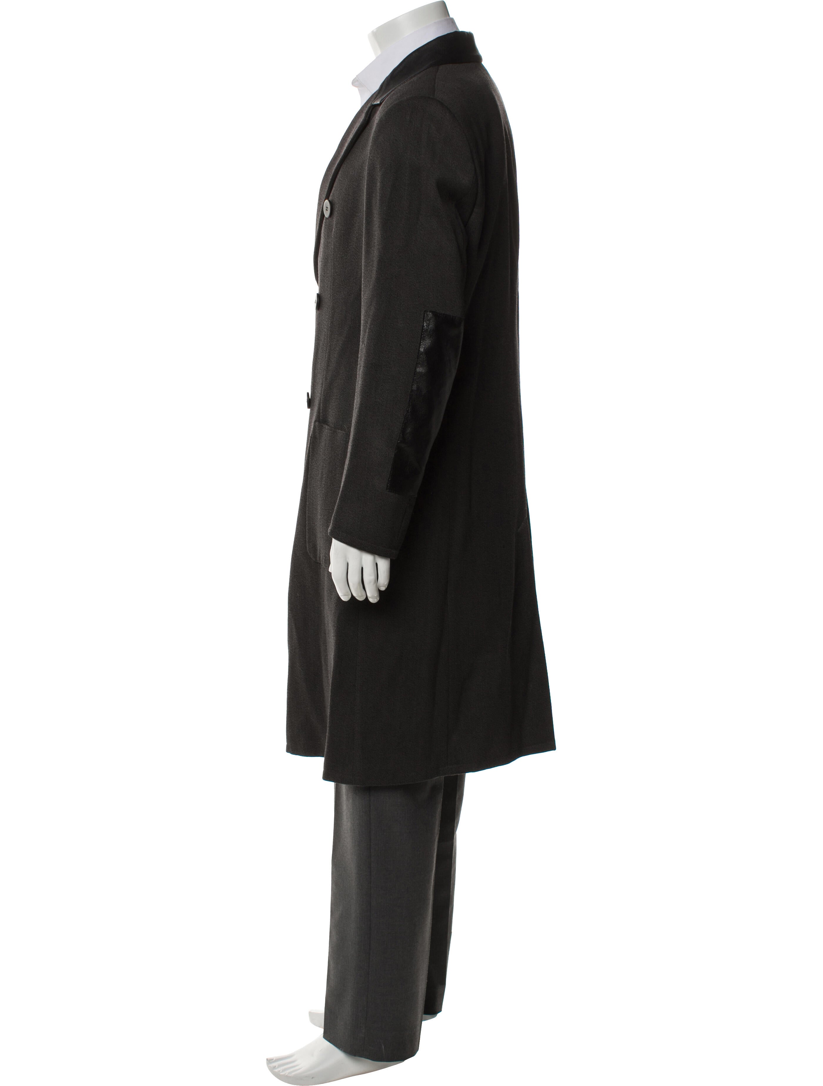 Emporio Armani Wool Overcoat