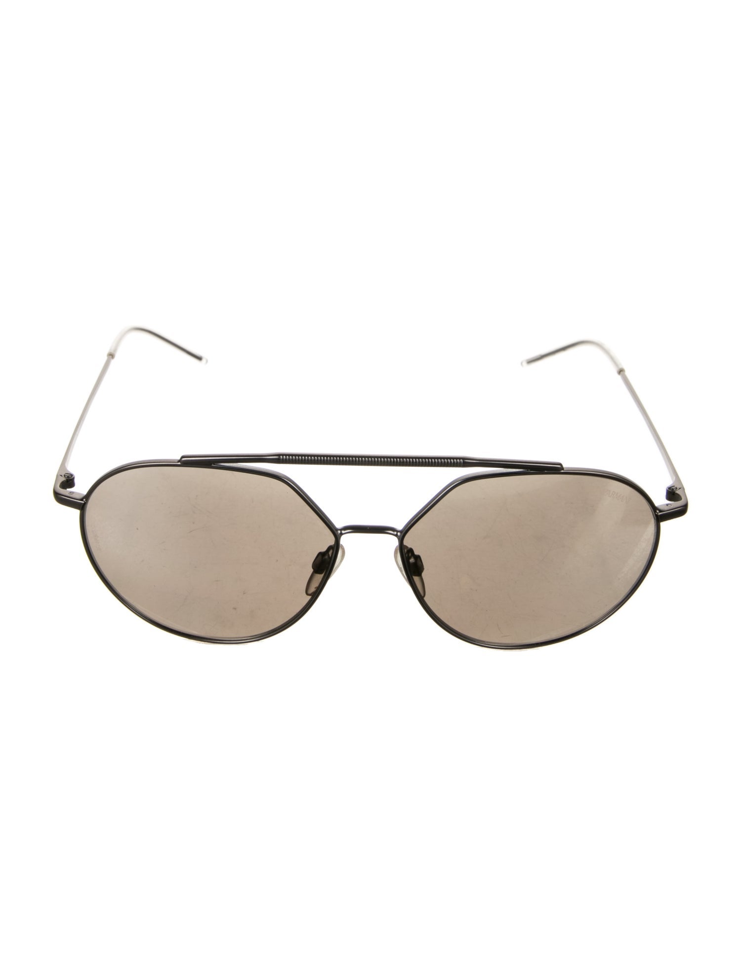 Emporio Armani Aviator Mirrored Sunglasses