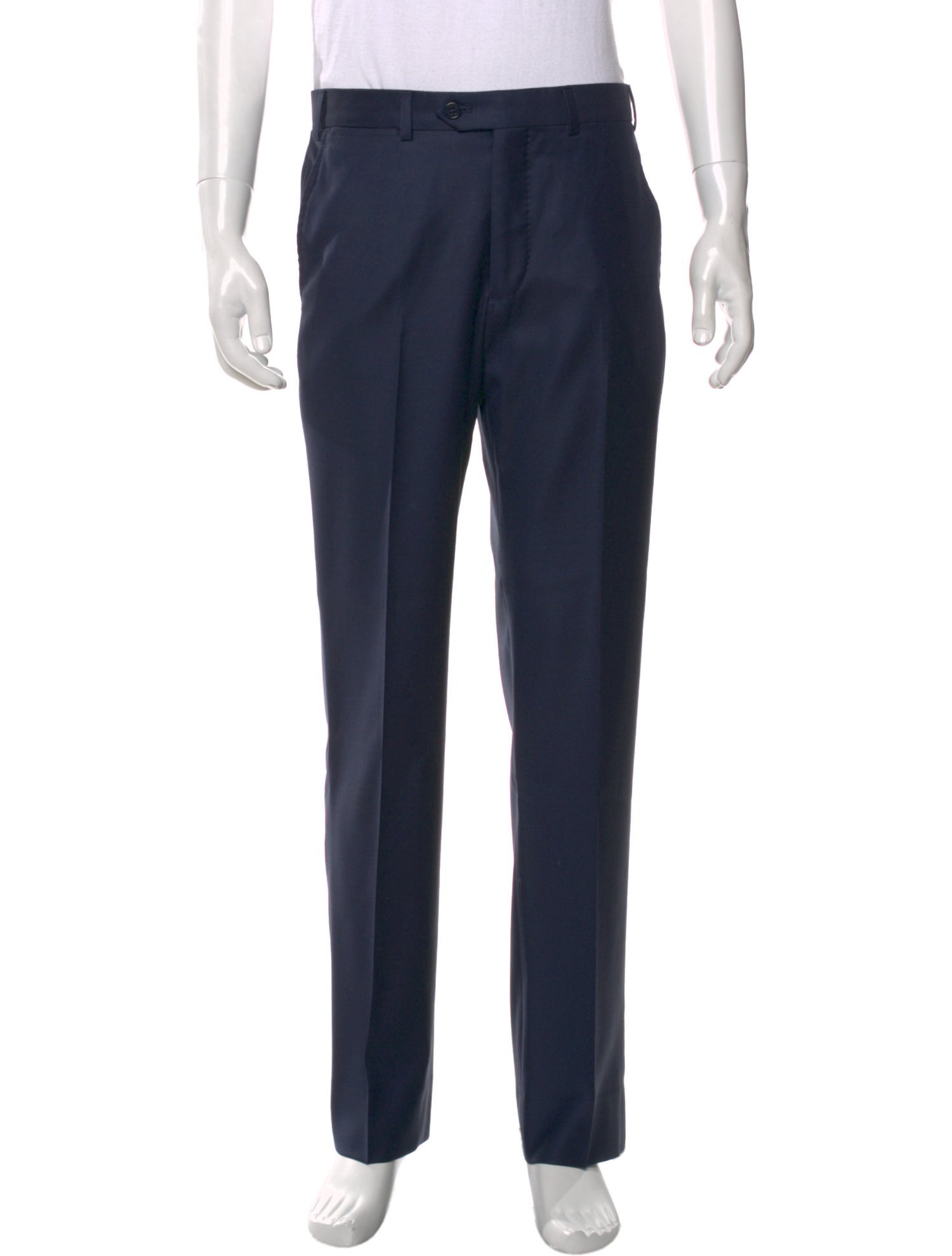 Emporio Armani Virgin Wool Tuxedo Pants