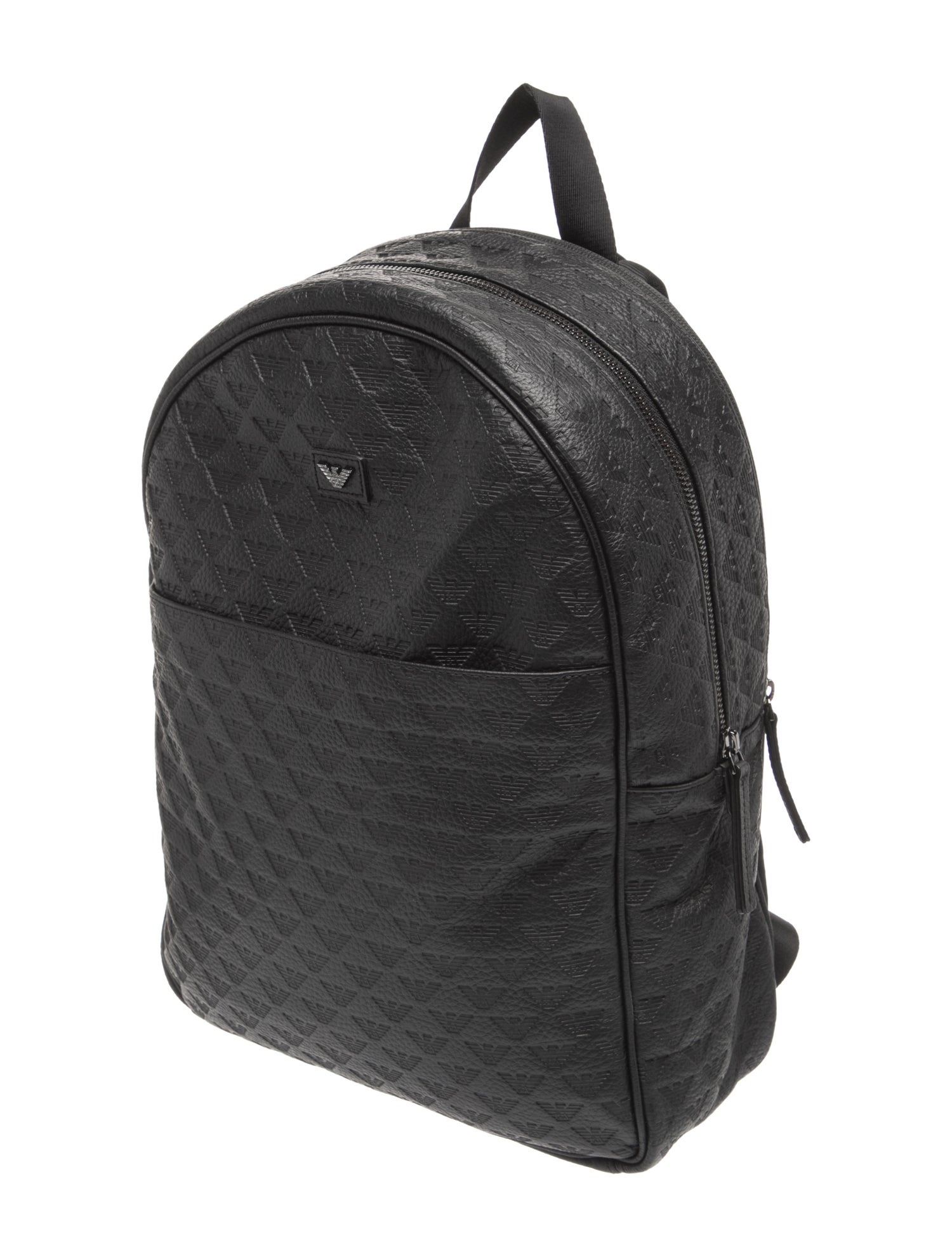 Emporio Armani Leather Backpack