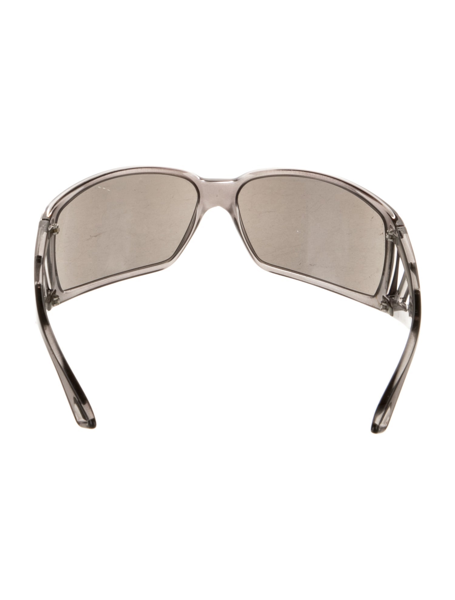 Emporio Armani Oversize Mirrored Sunglasses