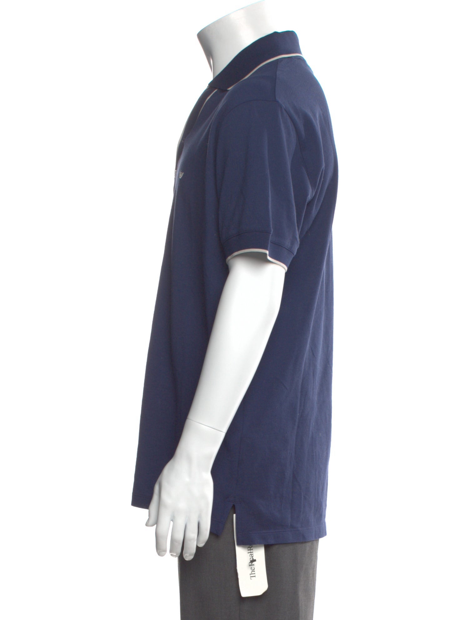 Emporio Armani Crew Neck Short Sleeve Polo Shirt