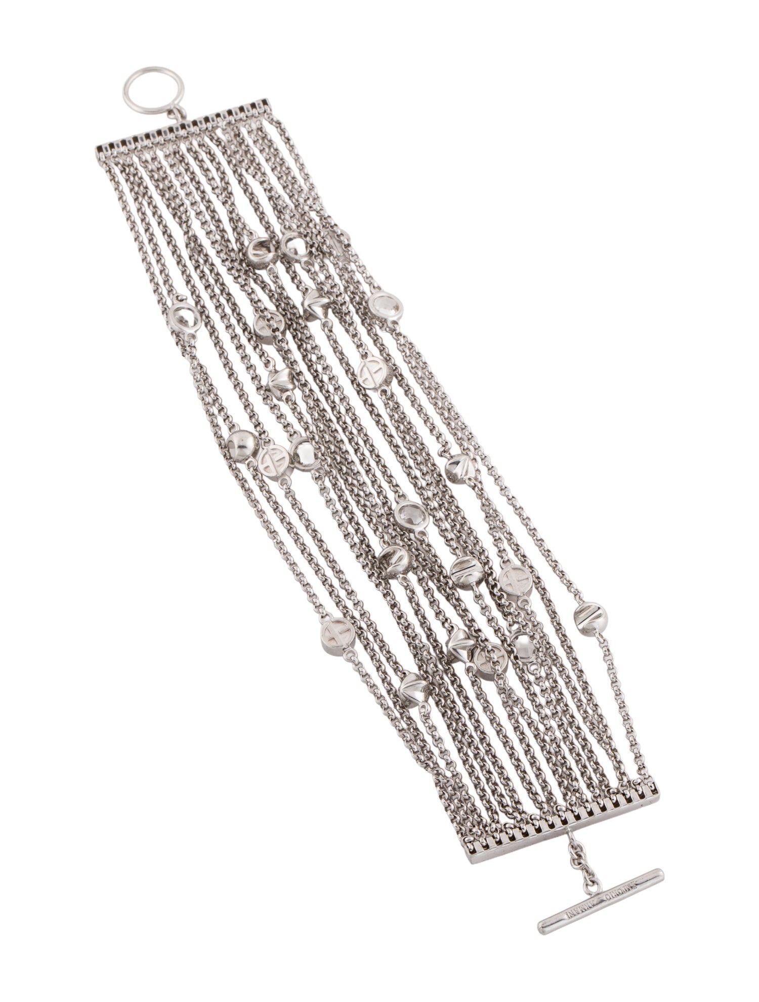 Emporio Armani Glass Multistrand Bracelet