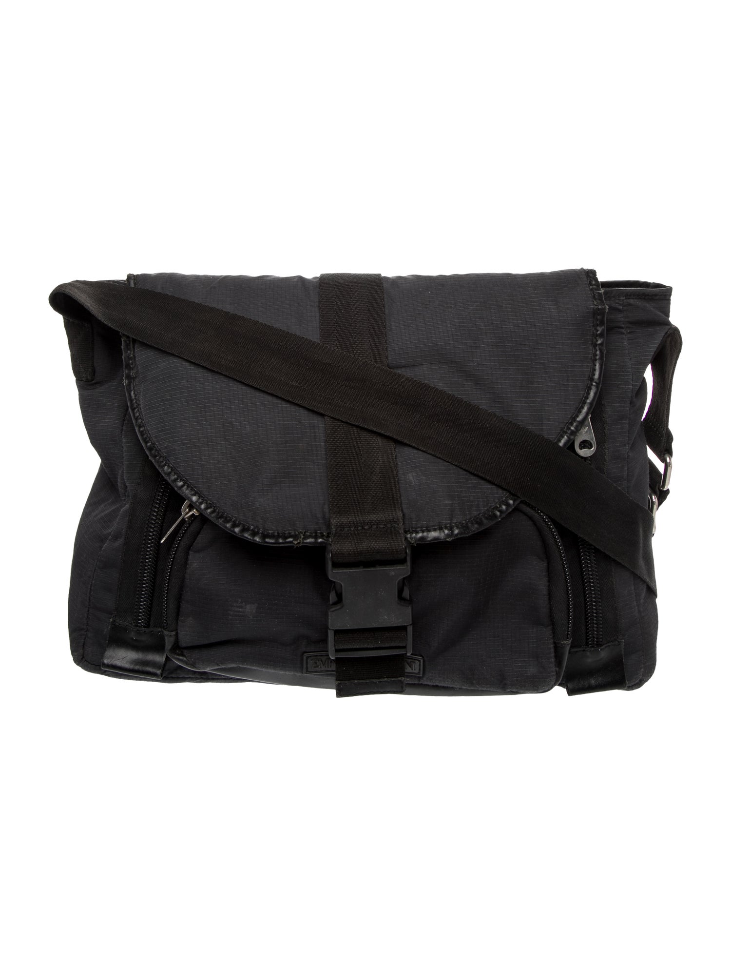 Emporio Armani Canvas Messenger Bag