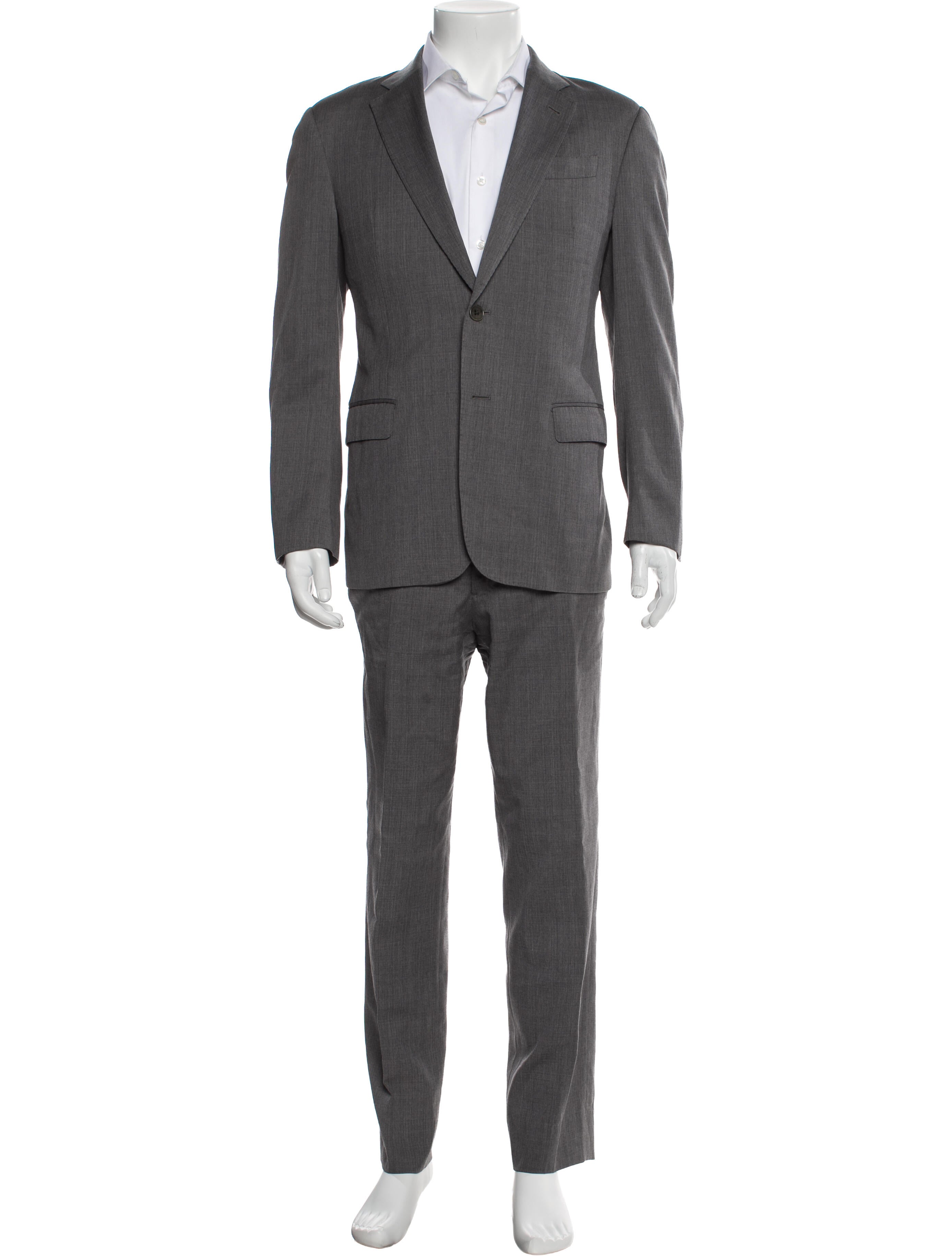 Emporio Armani Virgin Wool Two-Piece Suit