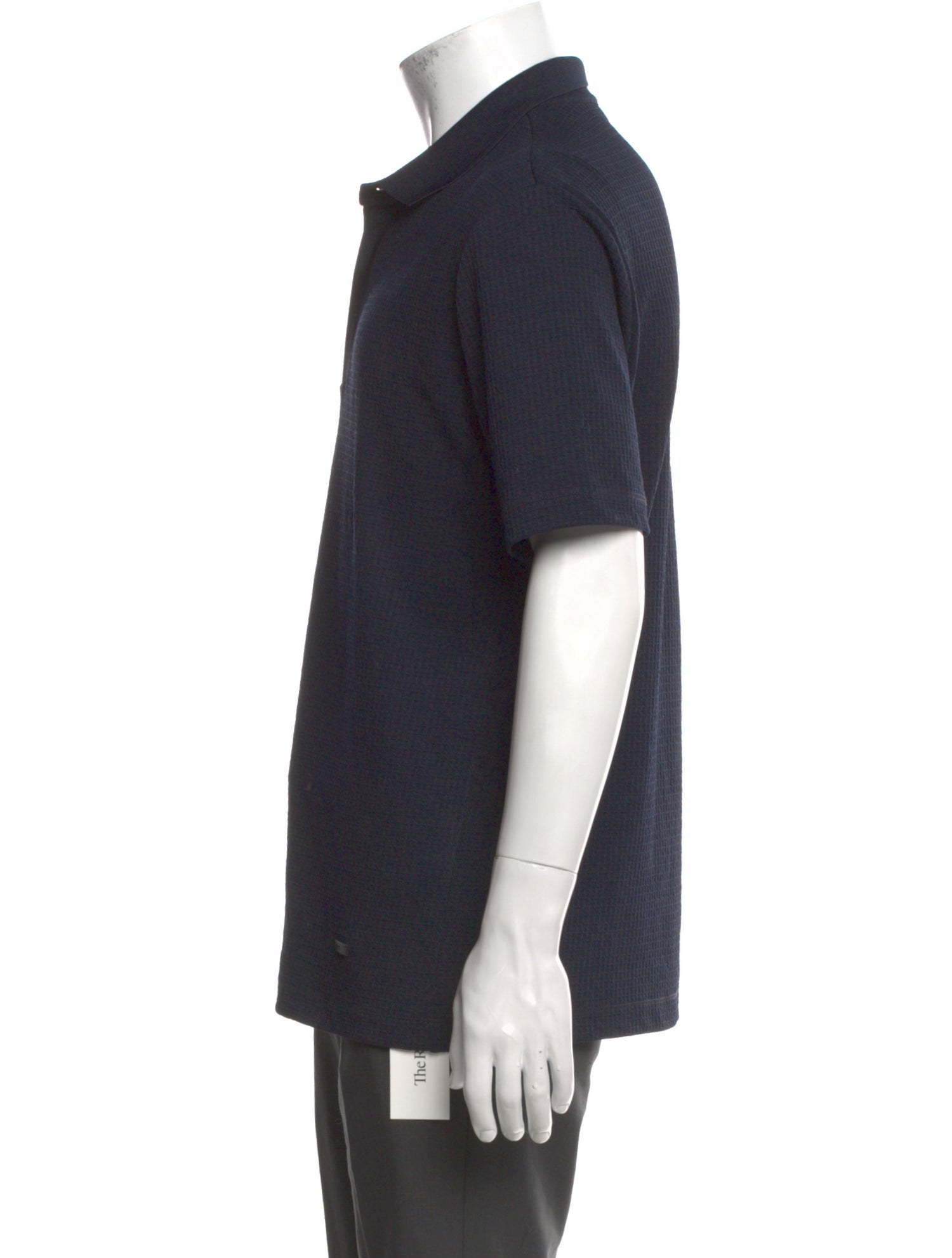 Armani Collezioni Crew Neck Short Sleeve Polo Shirt