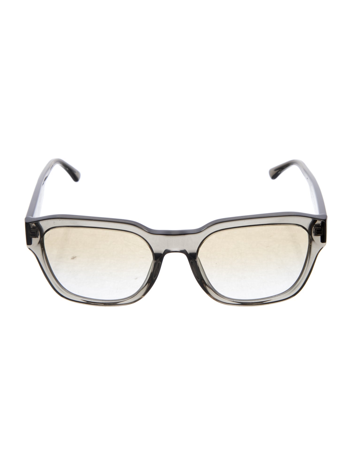 Emporio Armani Square Gradient Sunglasses