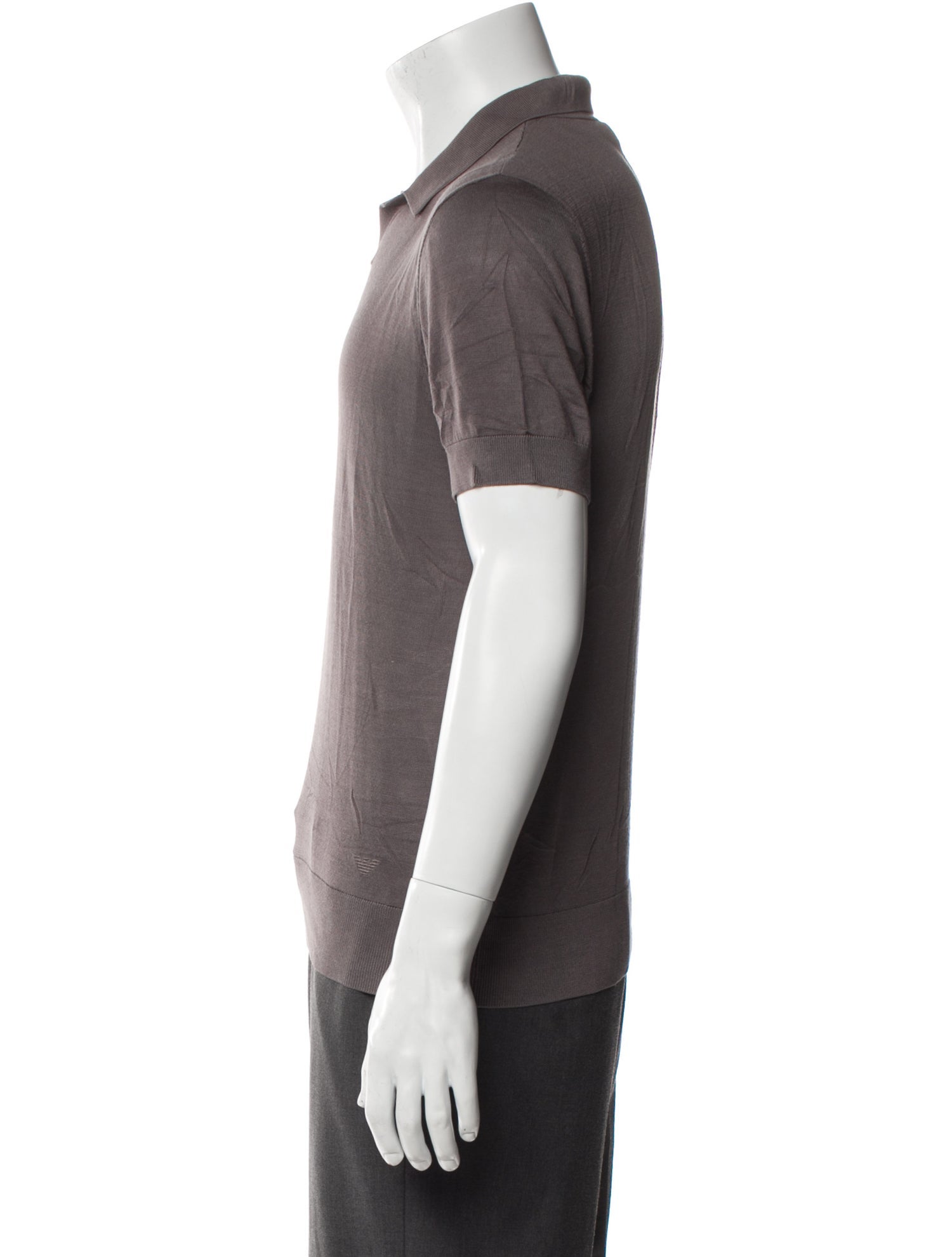 Emporio Armani Collar Short Sleeve Polo Shirt