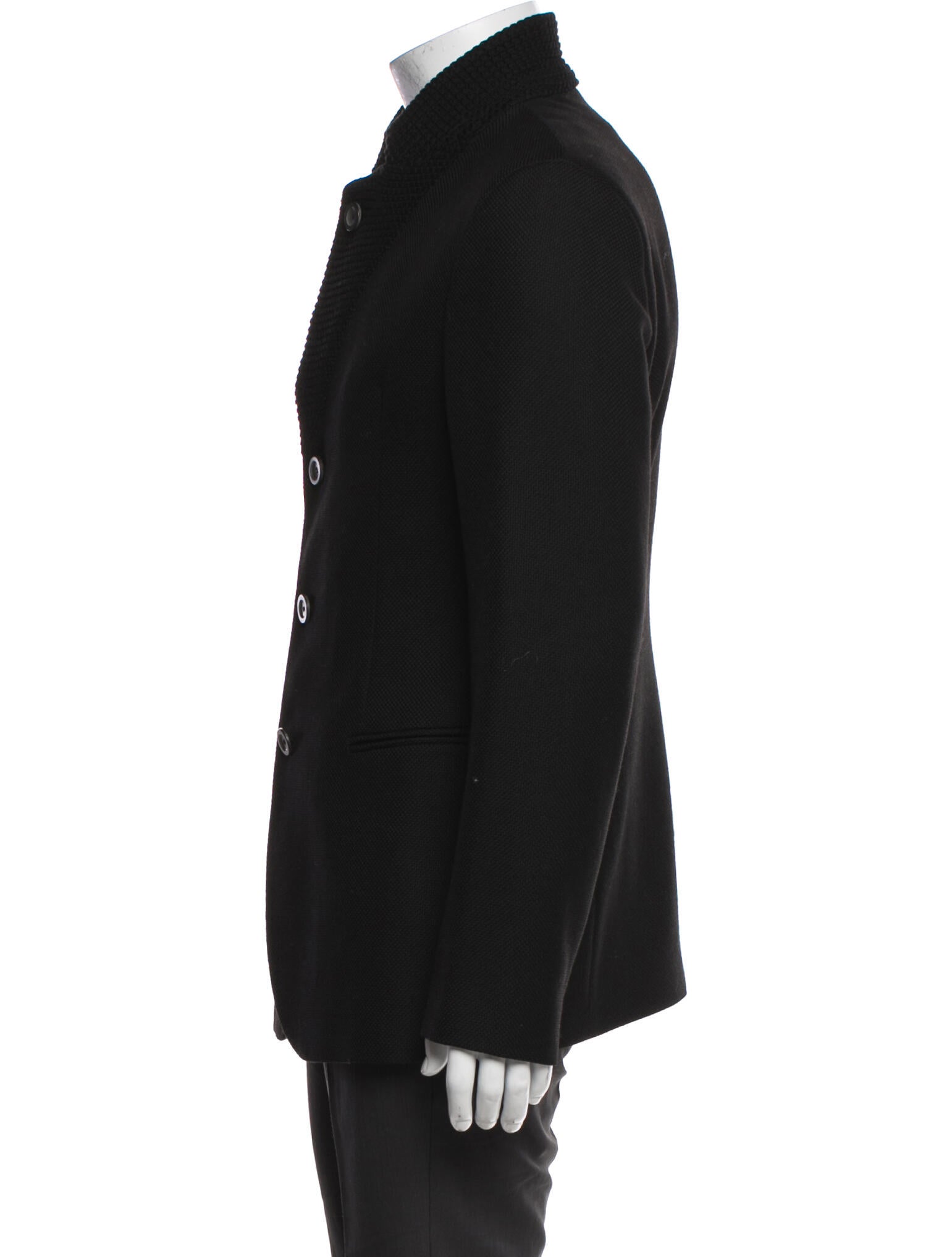 Emporio Armani Virgin Wool Coat