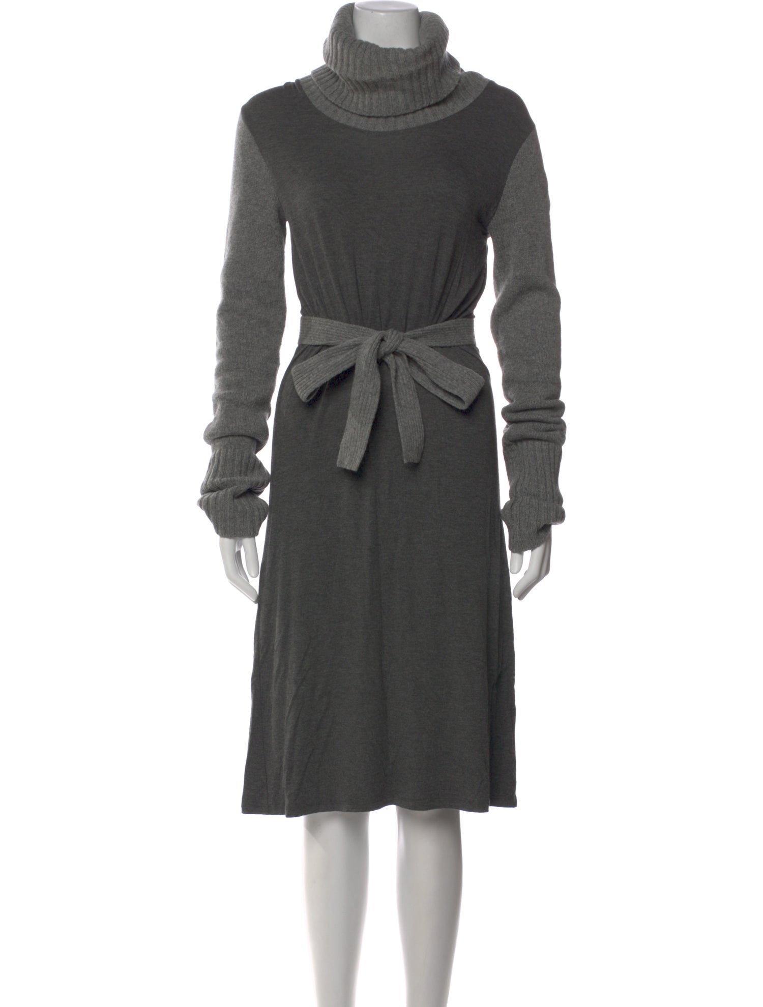 Emporio Armani Turtleneck Knee-Length Dress