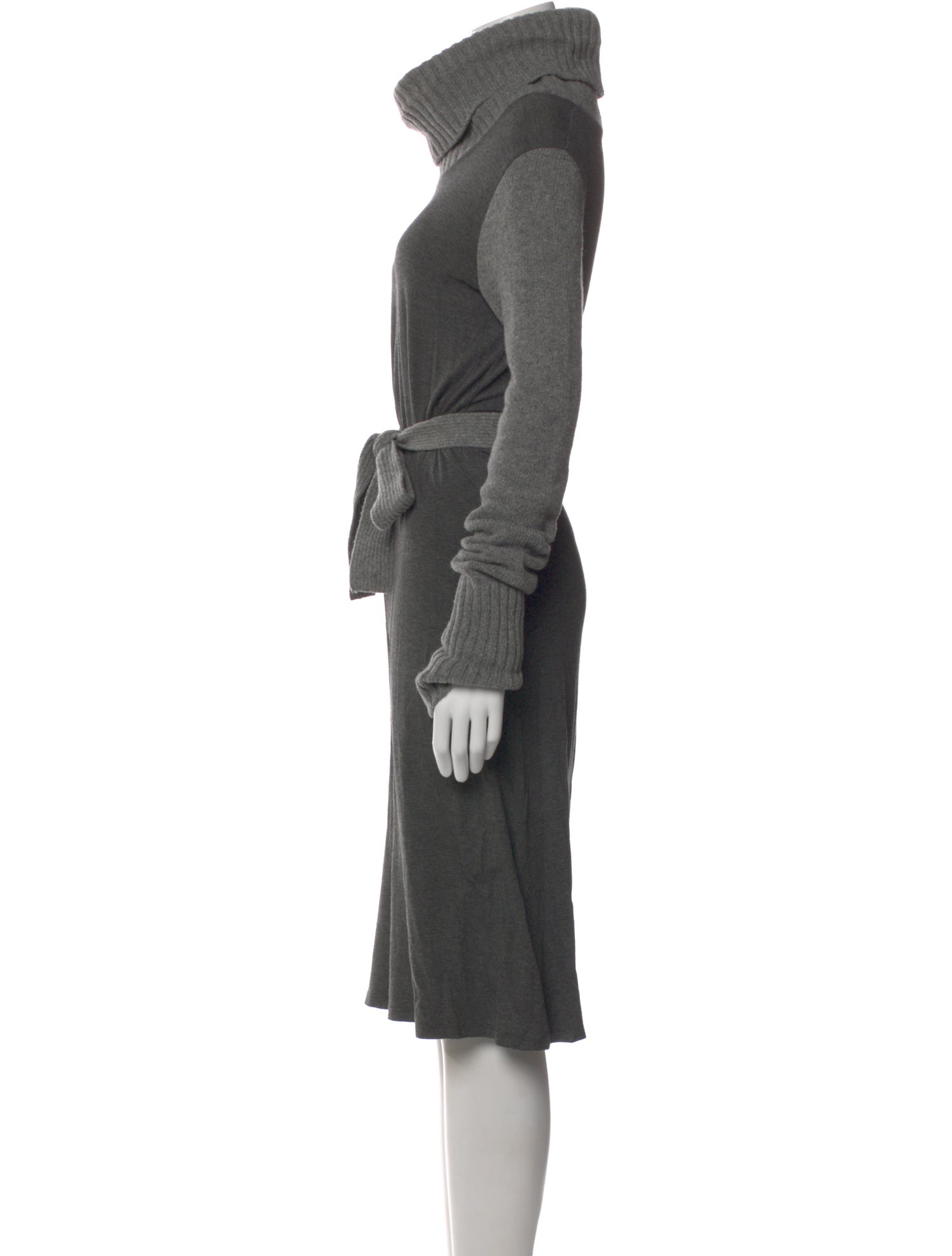 Emporio Armani Turtleneck Knee-Length Dress