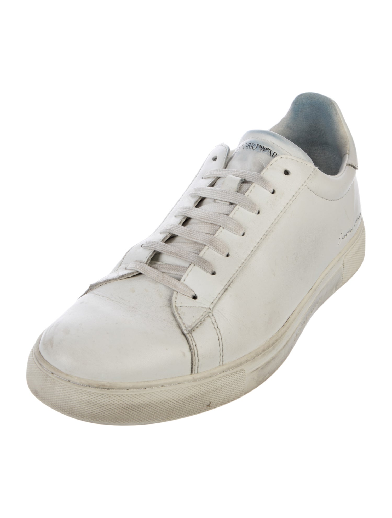 Emporio Armani Leather Sneakers