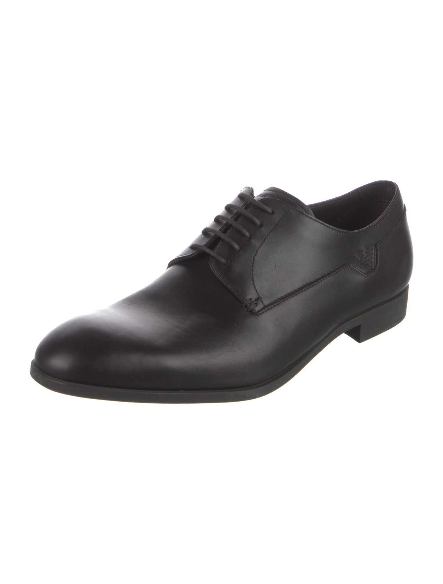 Emporio Armani Leather Derby Shoes