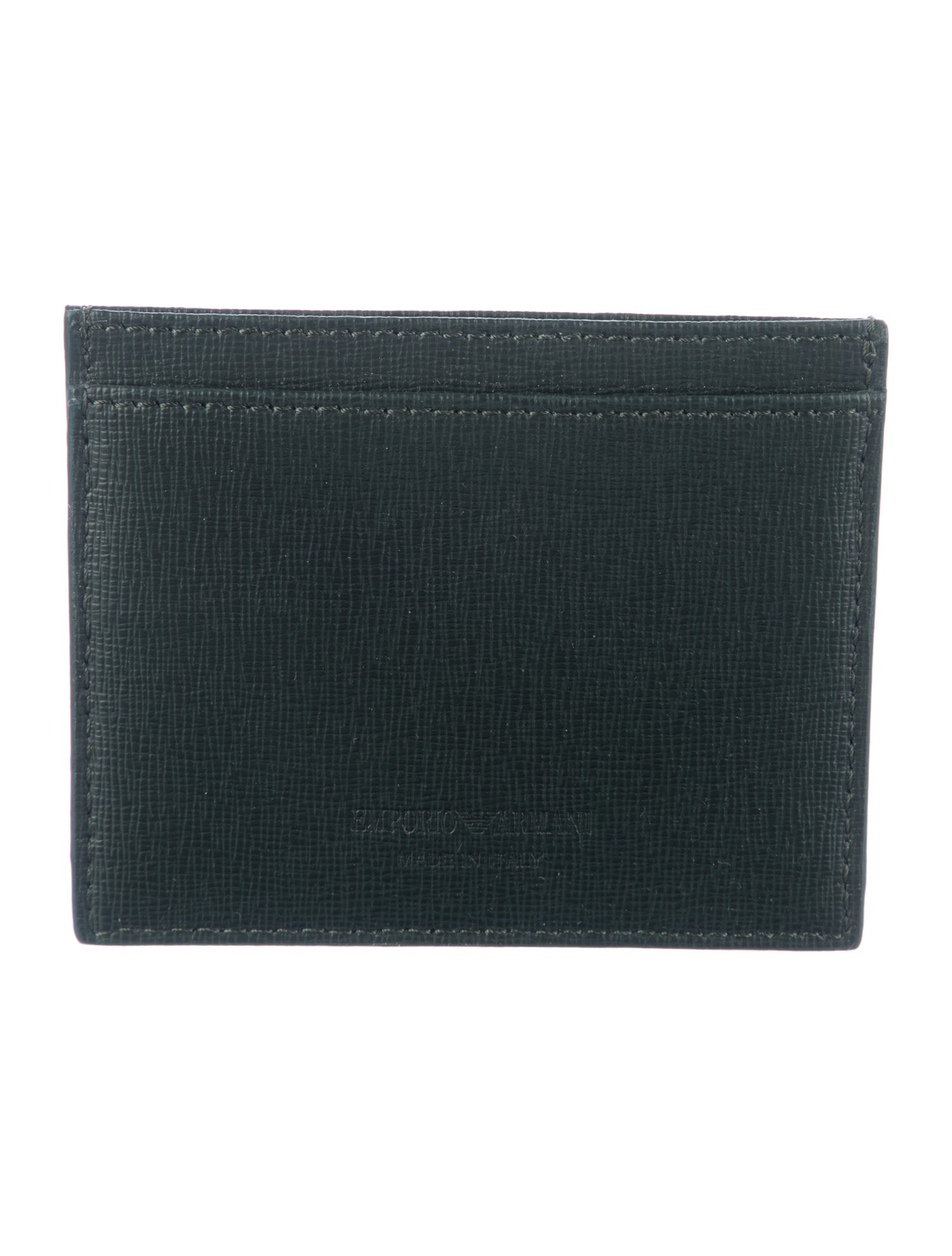 Emporio Armani Leather Card Holder