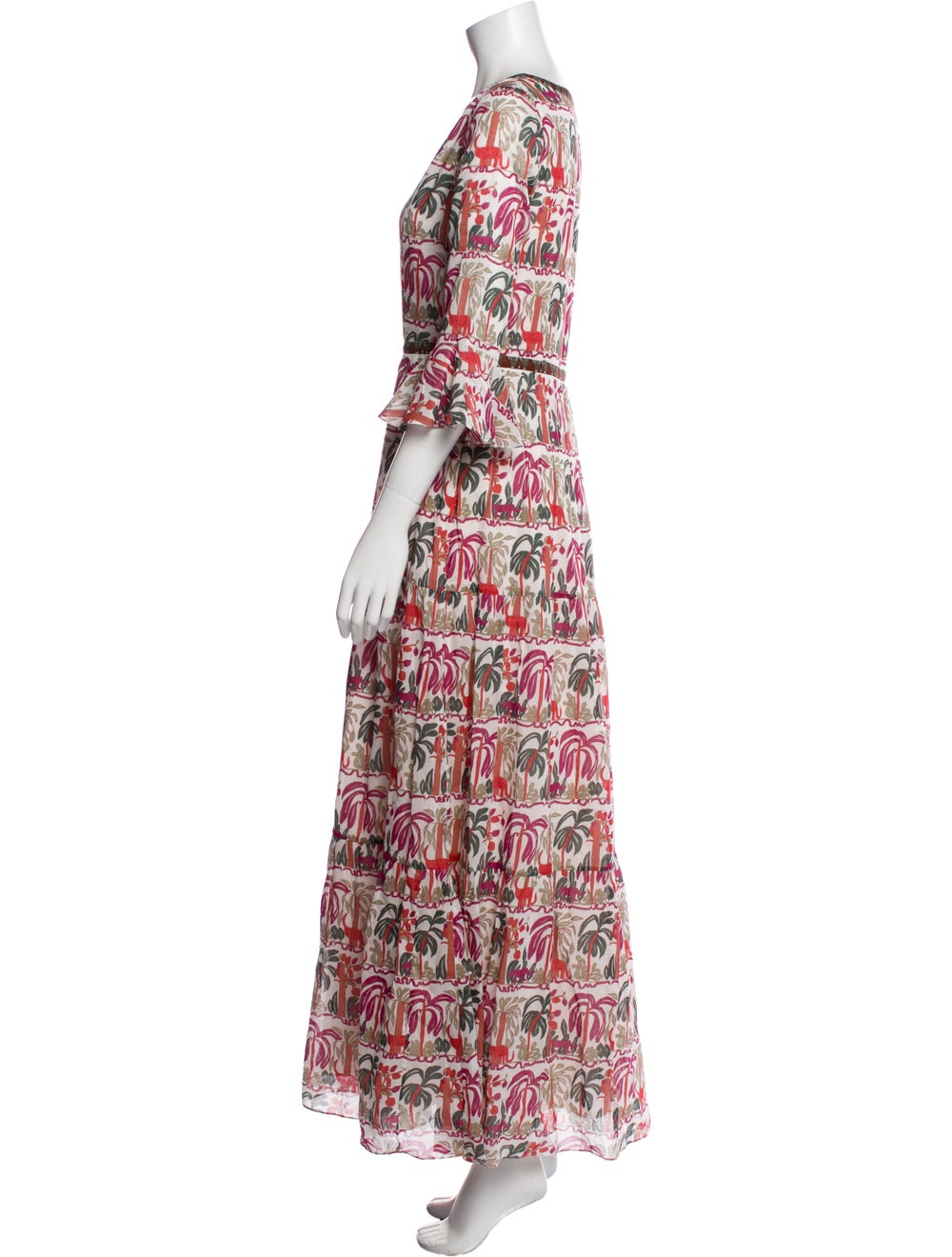 Emporio Sireneuse Printed Long Dress - image 2