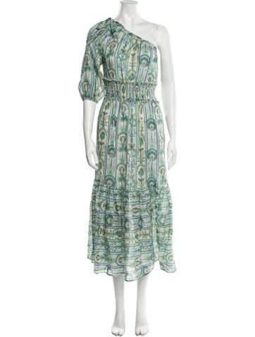 Emporio Sireneuse Dresses Printed Midi Length Dress XXS