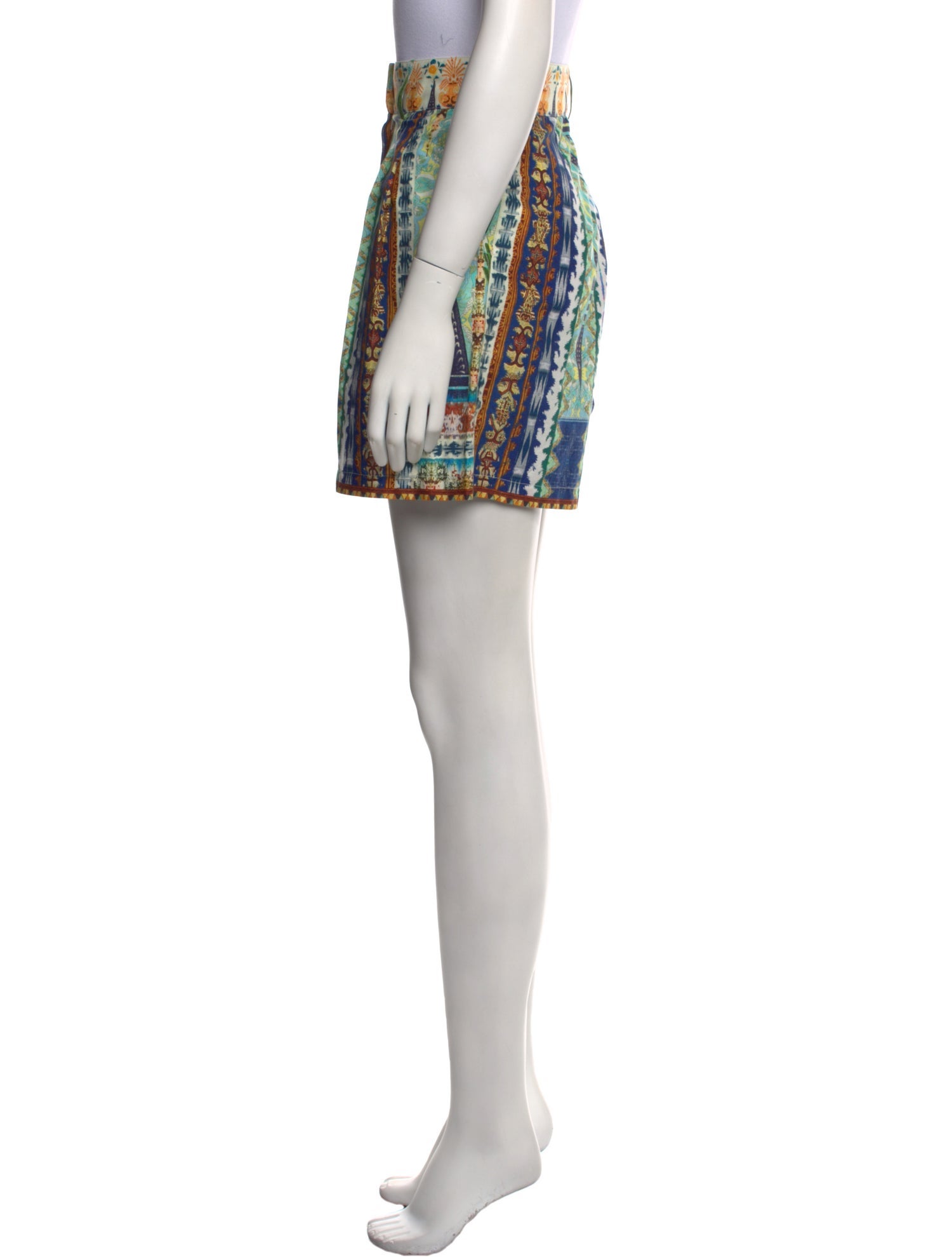 Emporio Sireneuse Printed Mini Shorts w/ Tags