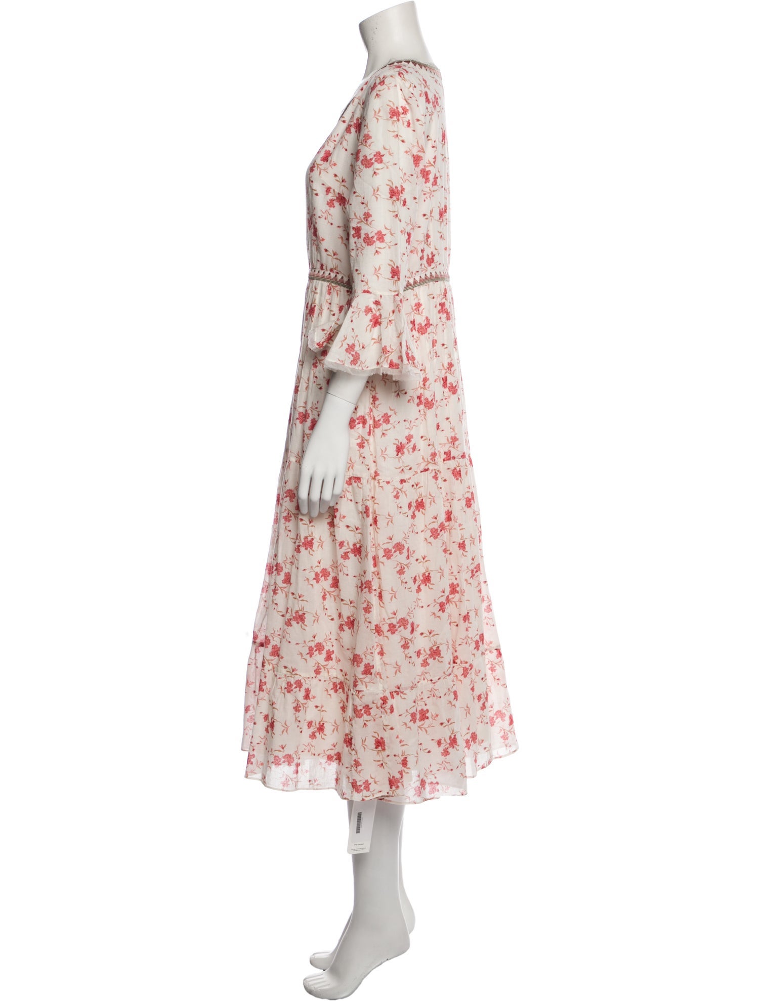 Emporio Sireneuse Floral Print Midi Length Dress