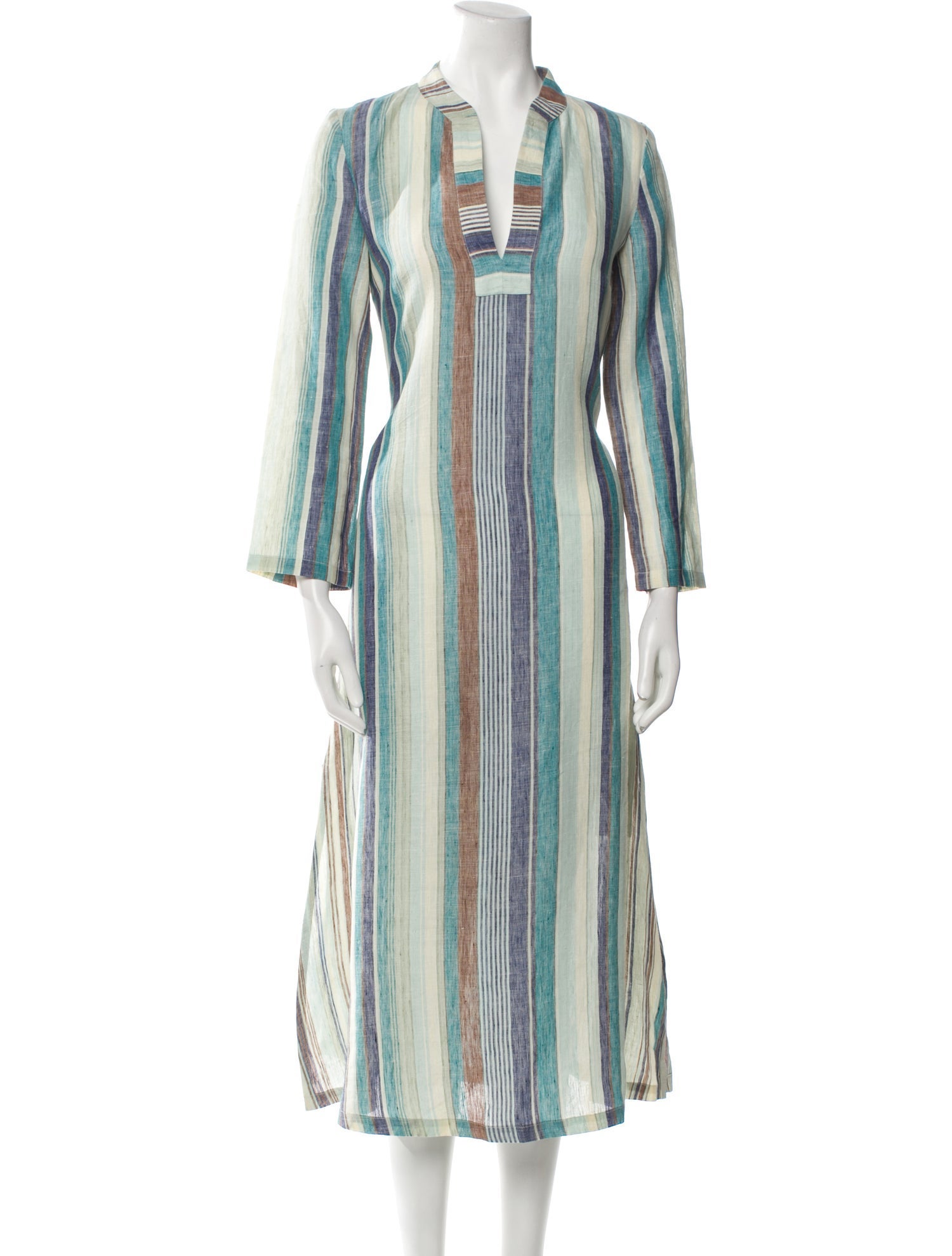 Emporio Sireneuse Linen Long Dress