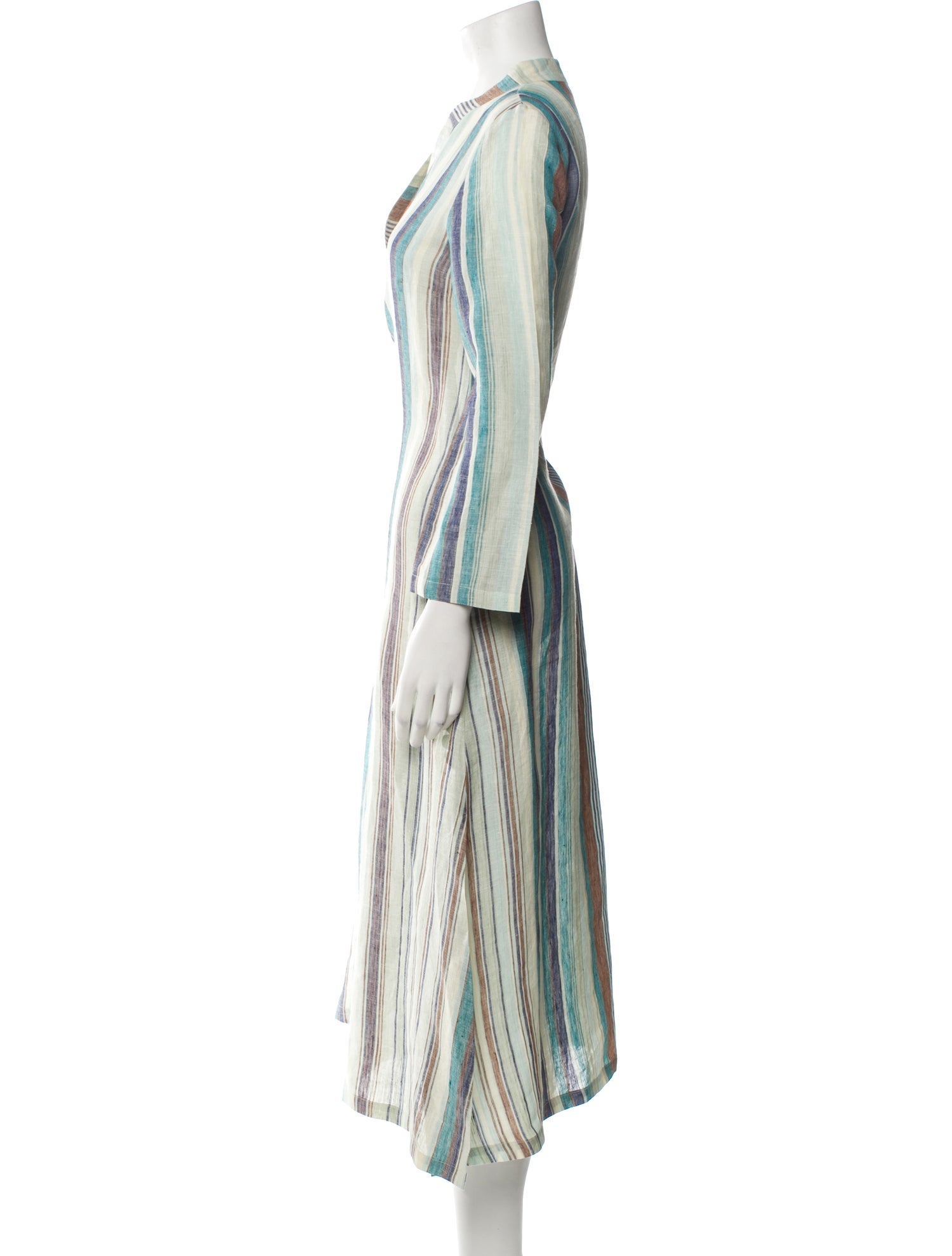 Emporio Sireneuse Linen Long Dress