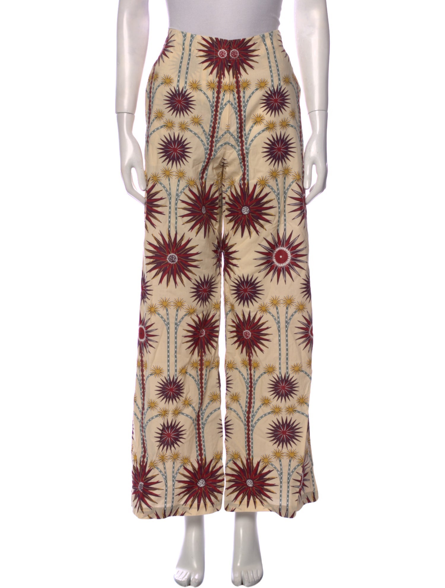 Emporio Sireneuse Printed Wide Leg Pants